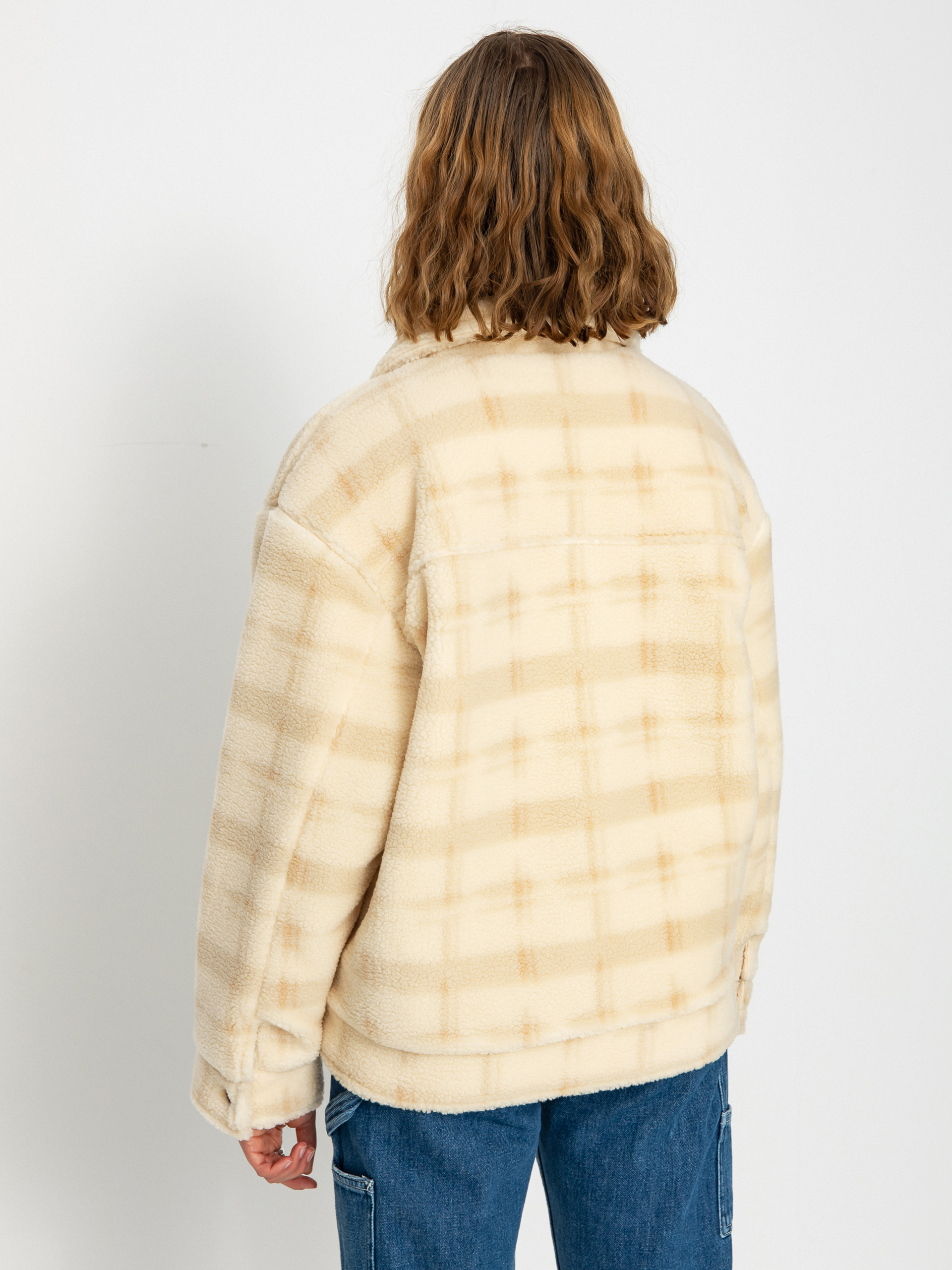 Geacă Rip Curl Sunrise Session Sherpa Wmn (beige)