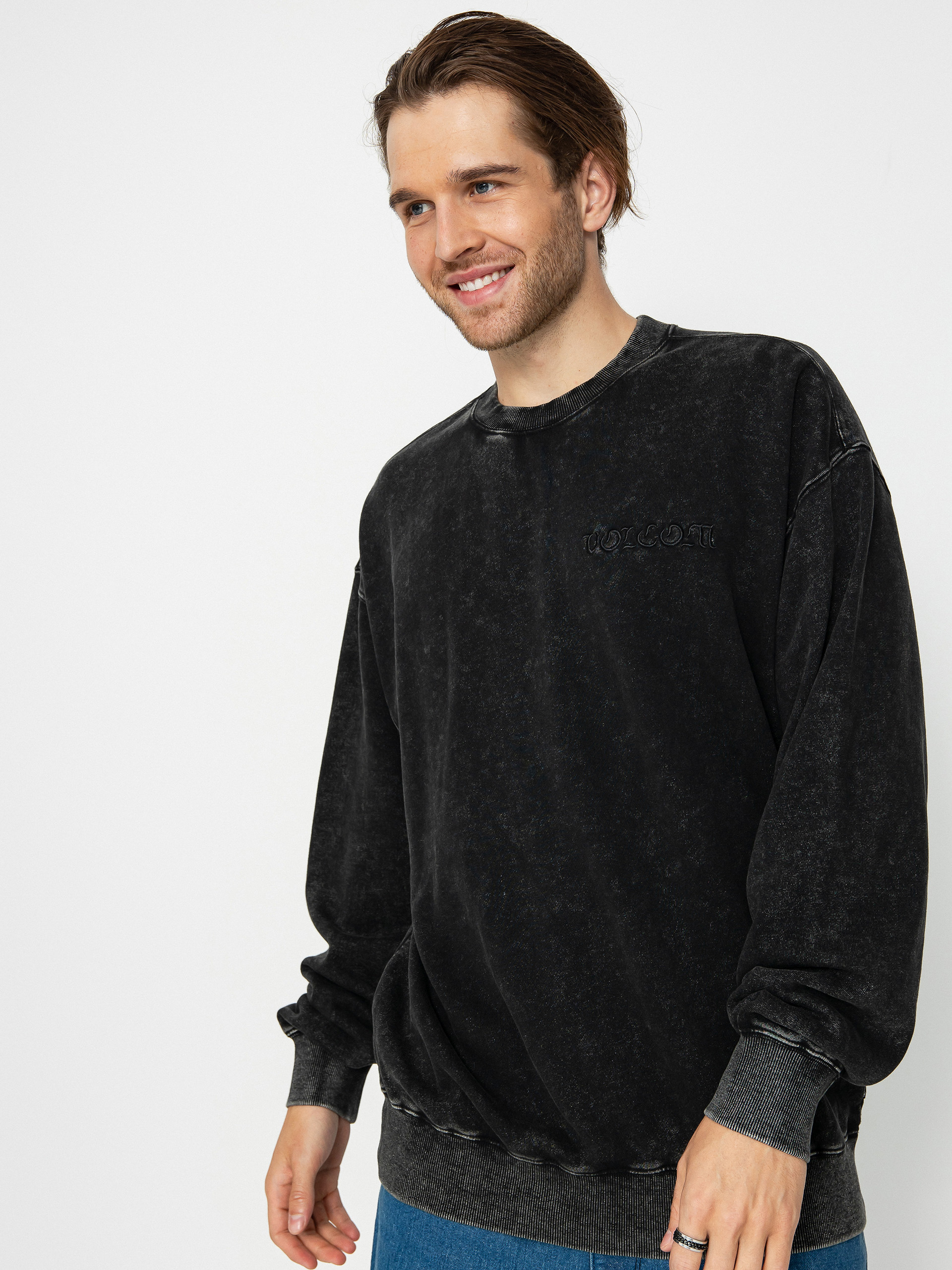 Hanorac Volcom Acid Wall Crew (black)