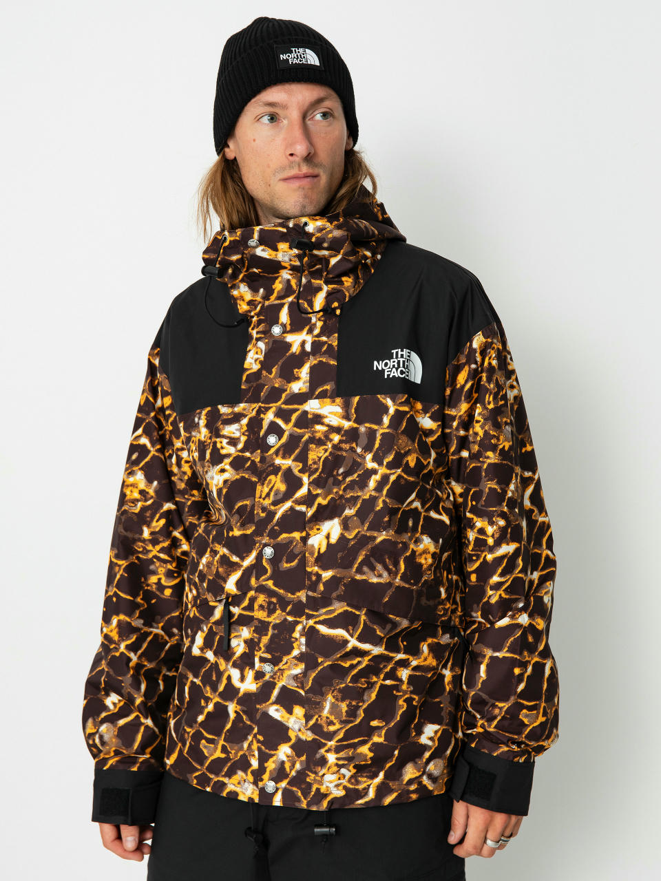 Geacă The North Face 86 Retro Mountain (coal brown wtrdstp/tnfb)