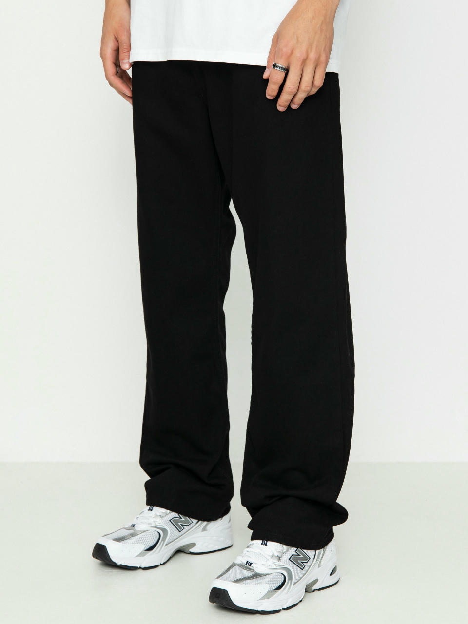 Pantaloni Quiksilver Baggy Black Black (black black)