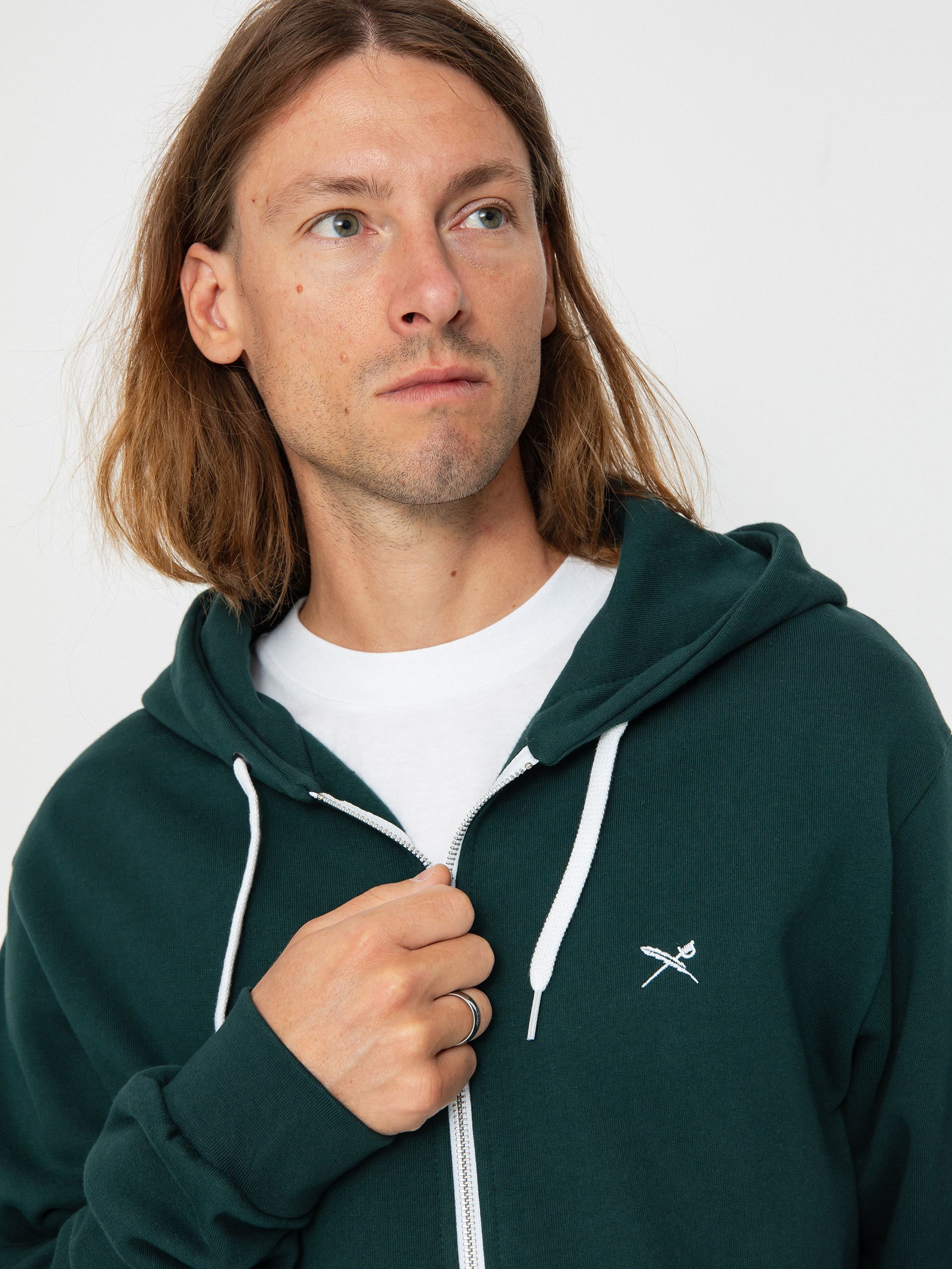 Hanorac cu glugă Iriedaily Mini Flag 2 ZHD (night forest)