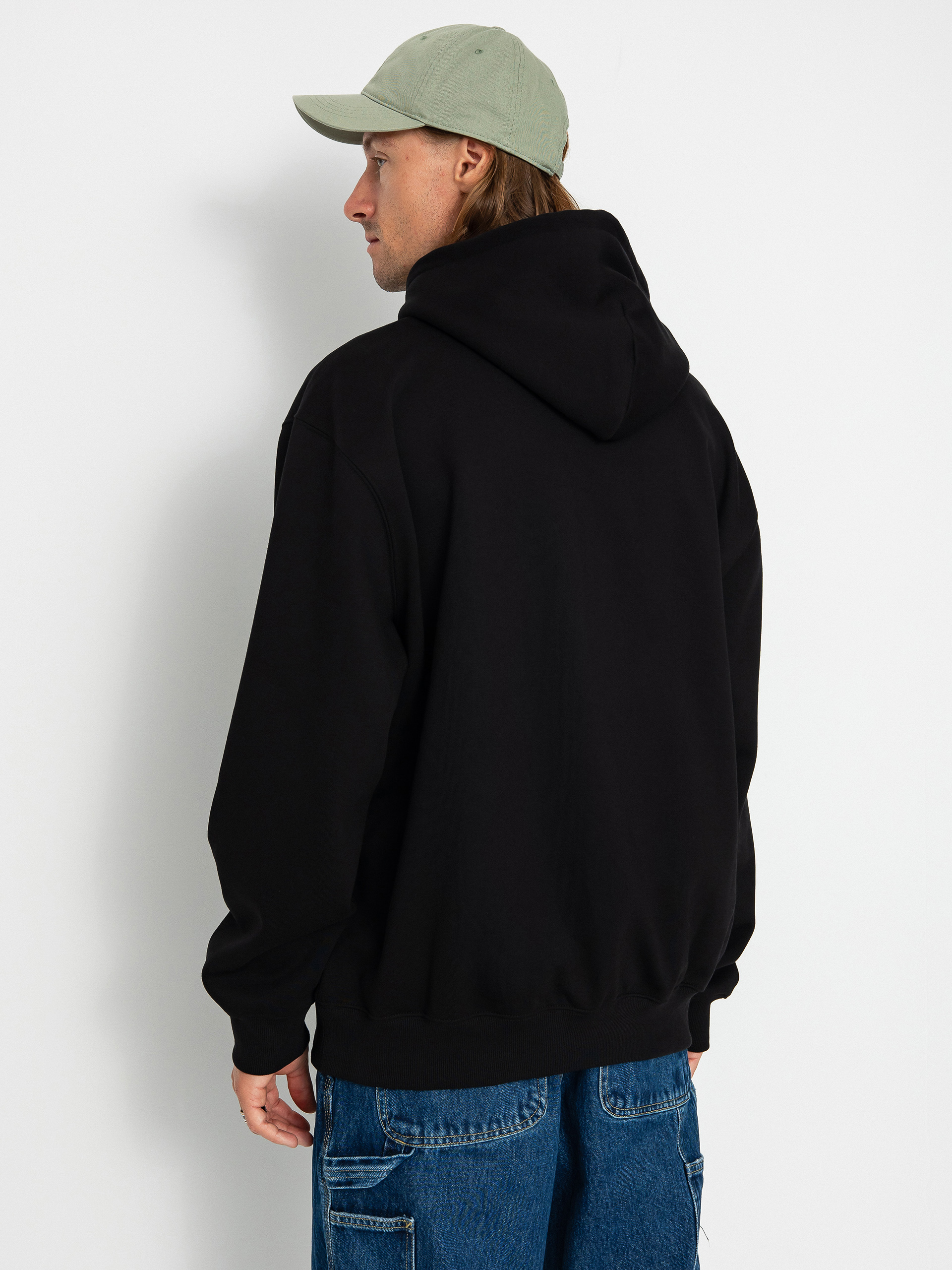 Hanorac cu glugă Carhartt WIP Carhartt HD (black/black)