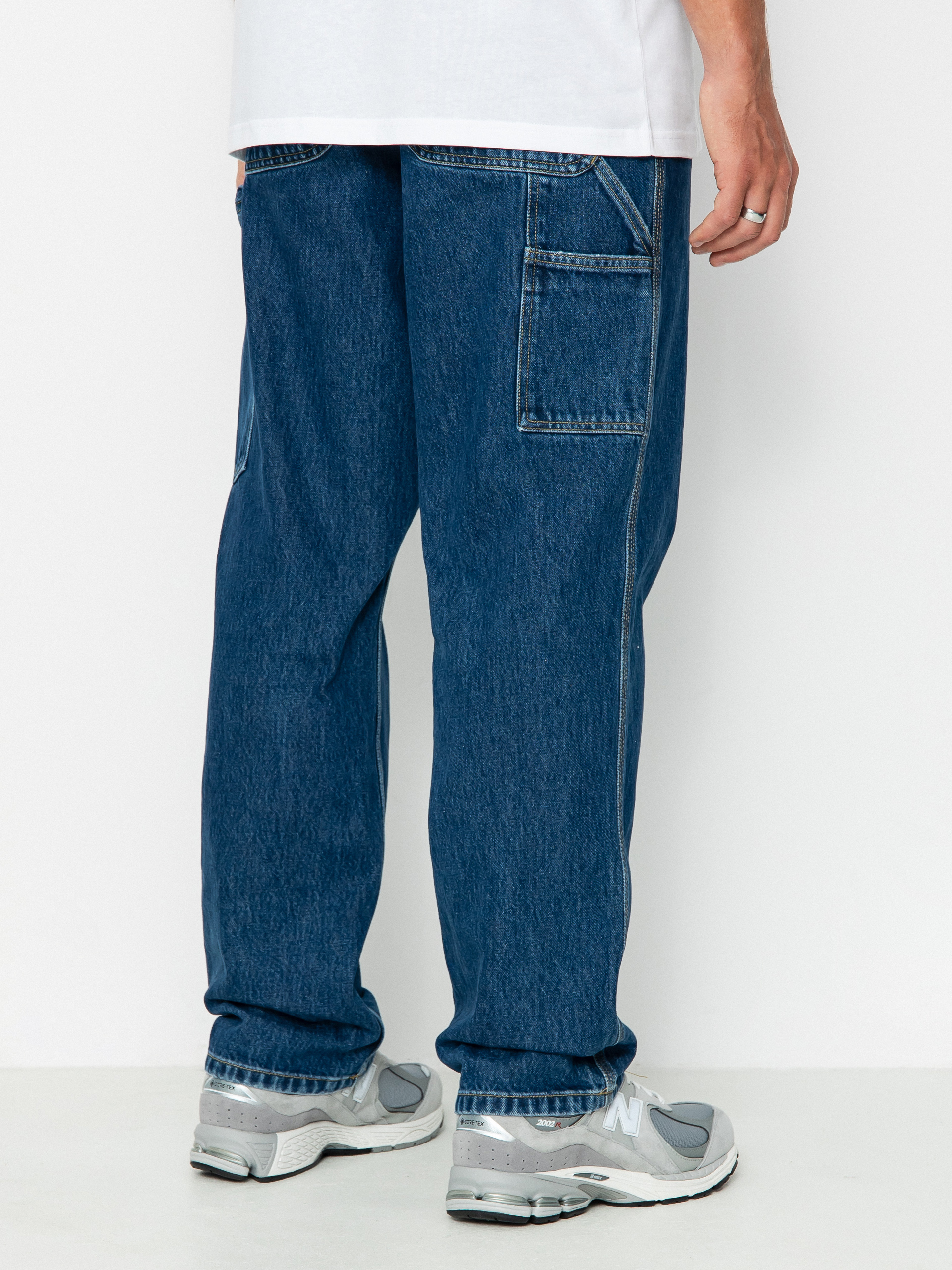 Pantaloni Carhartt WIP Single Knee (blue)