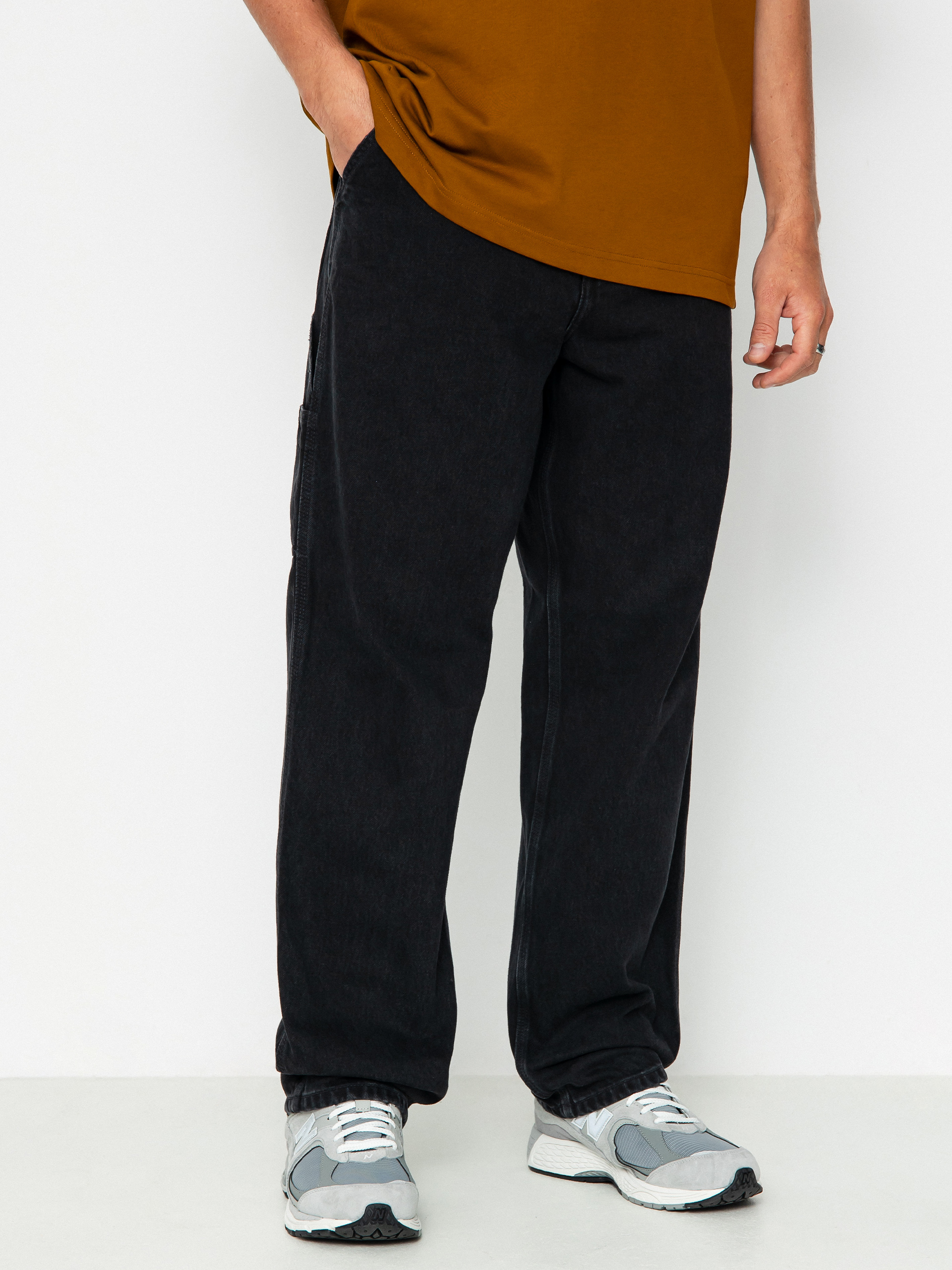 Pantaloni Carhartt WIP Single Knee (black)