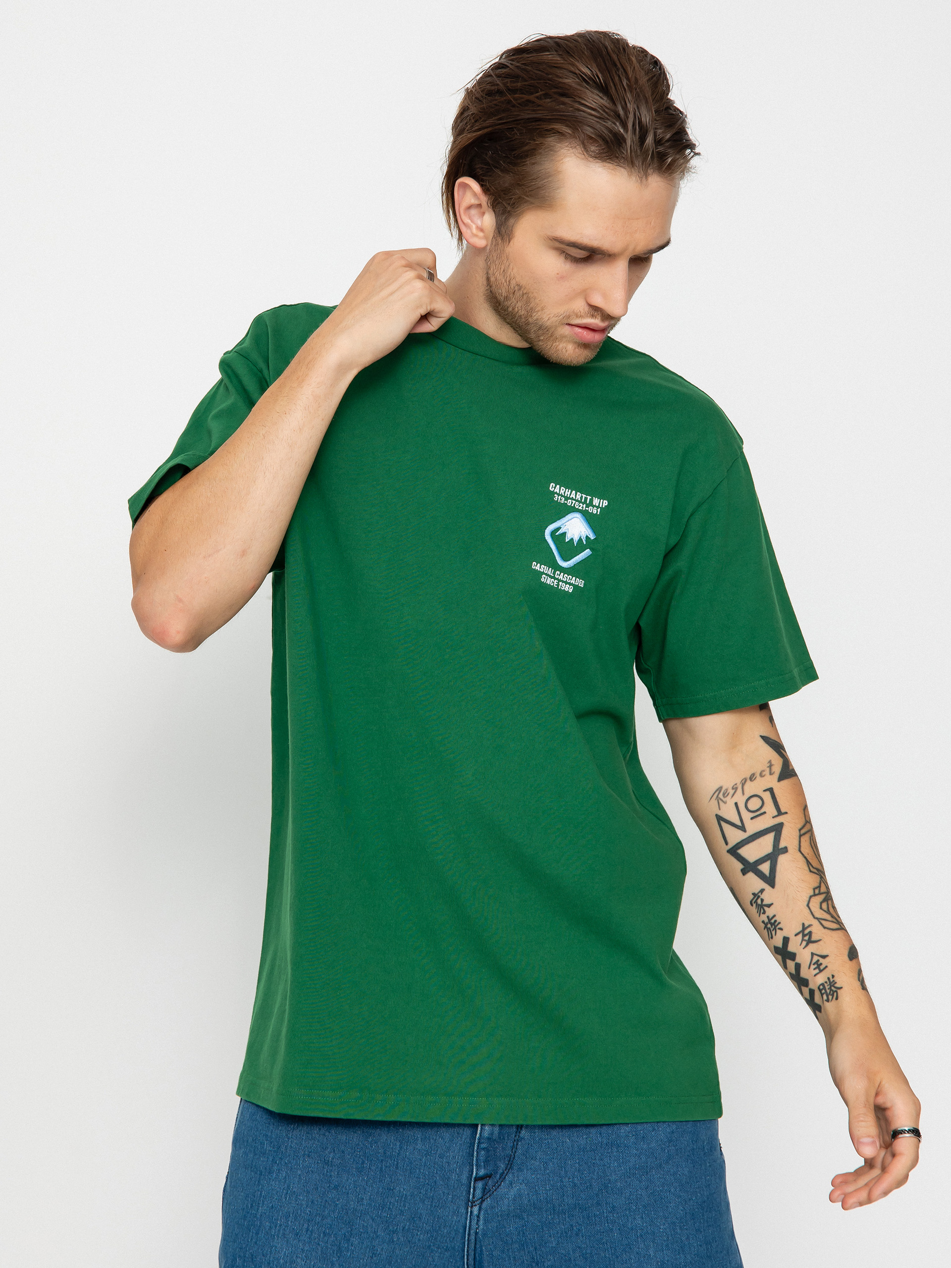 Tricou Carhartt WIP Aspen (aspen green)