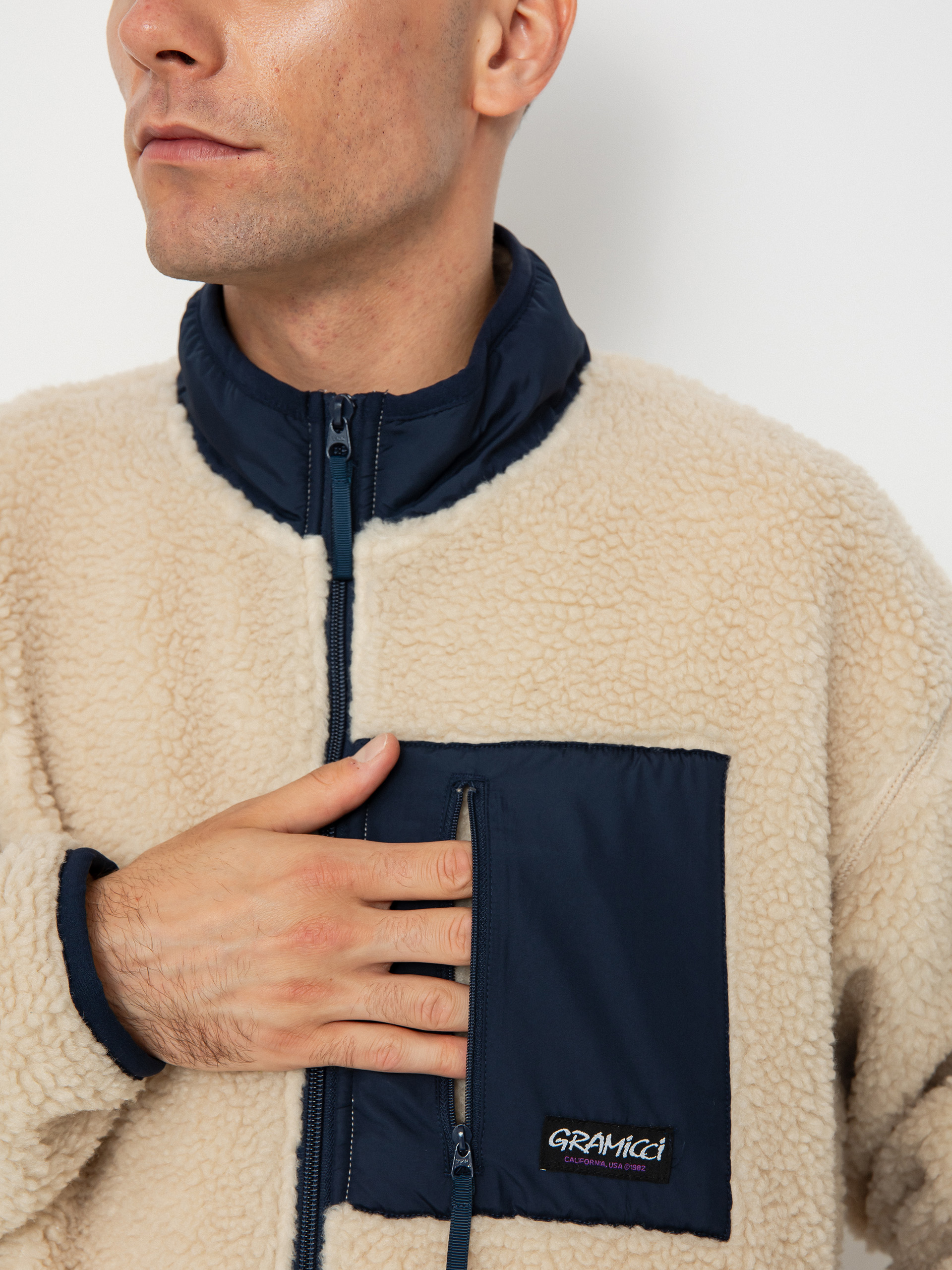 Geacă Gramicci Sherpa (natural)