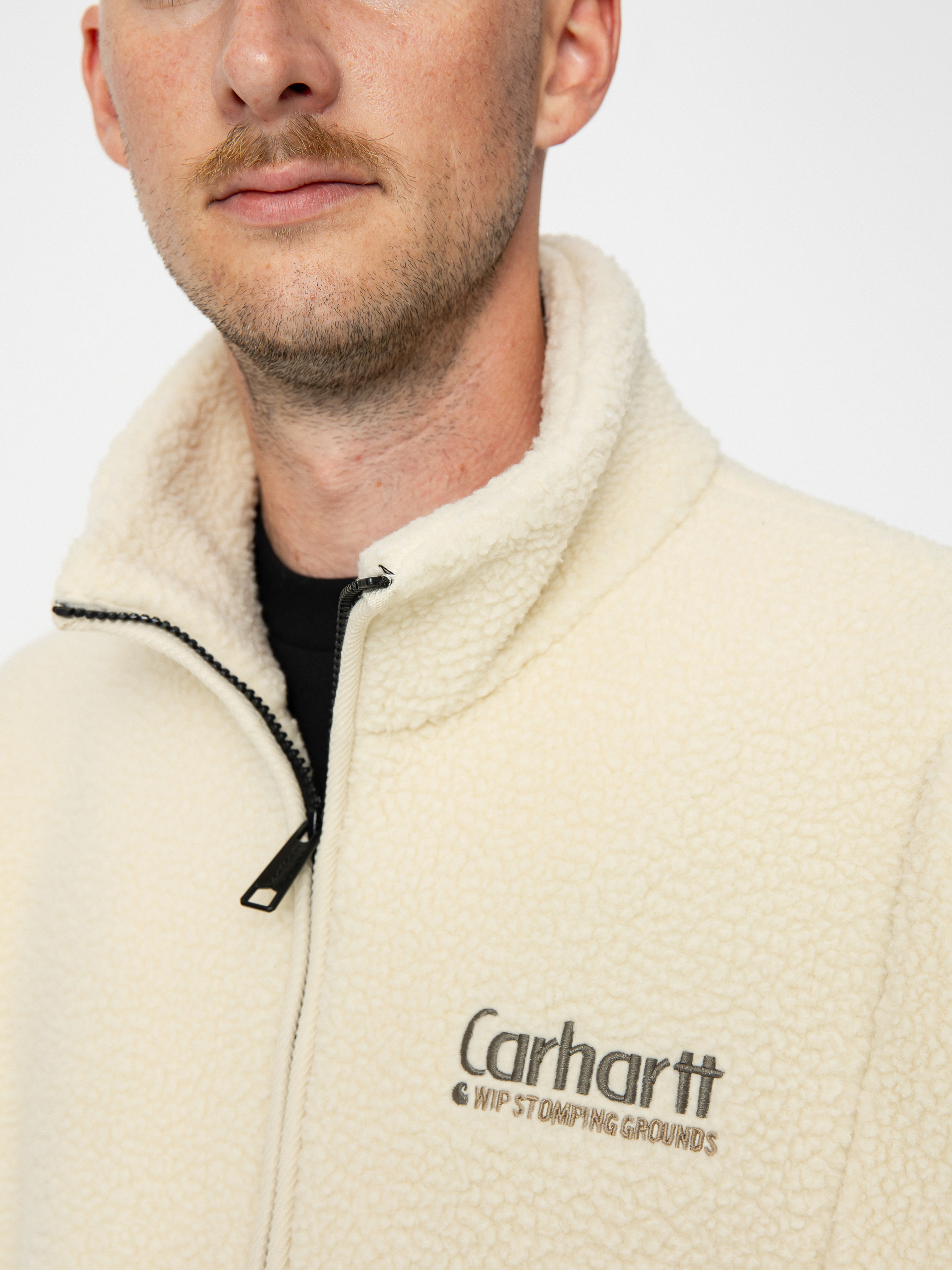 Hanorac din fleece Carhartt WIP Draper Liner (salt)