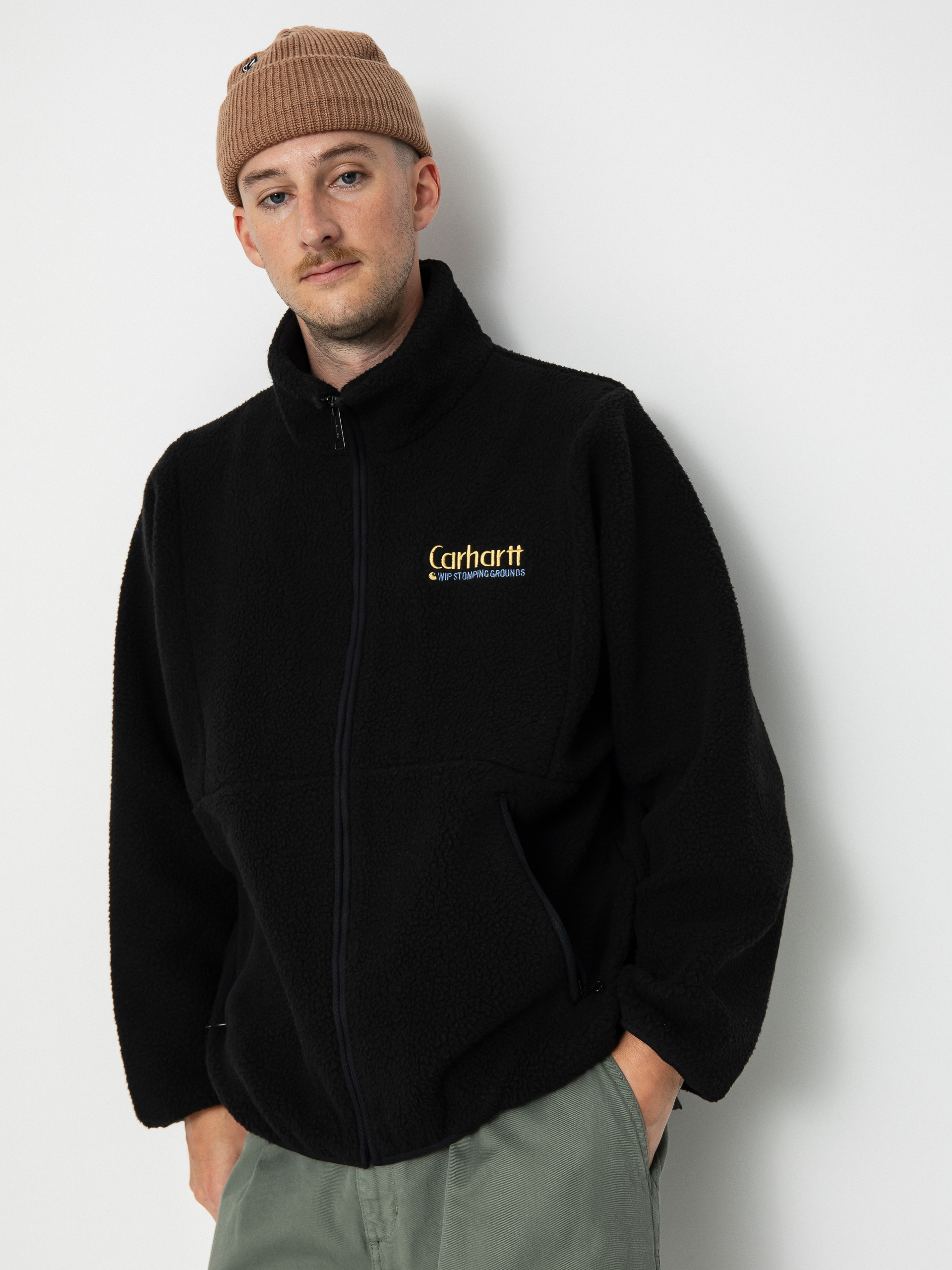 Hanorac din fleece Carhartt WIP Draper Liner (black)