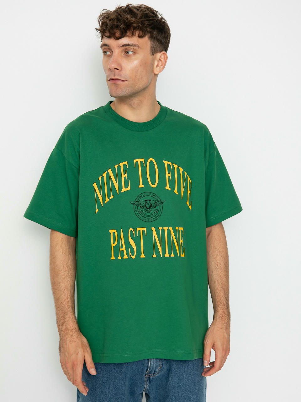 Tricou Carhartt WIP Nine To Five Past Nine (aspen green)