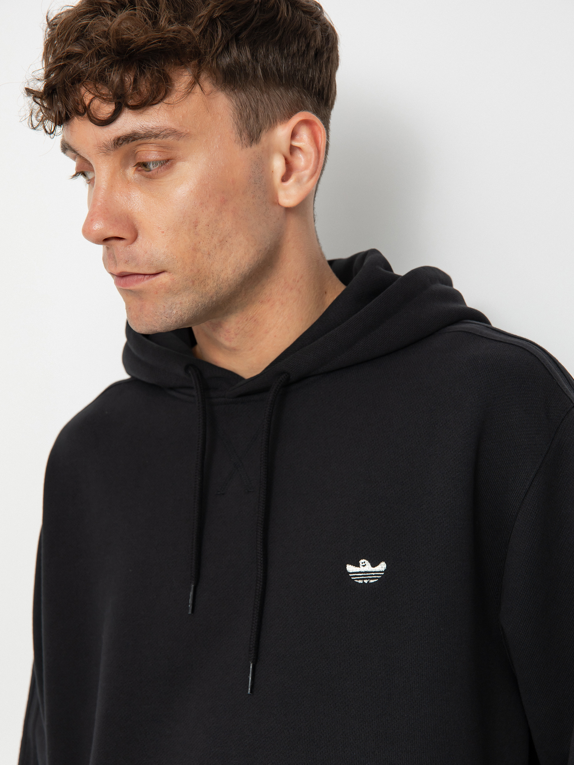 Hanorac cu glugă adidas H Shmoo HD (black/cwhite)