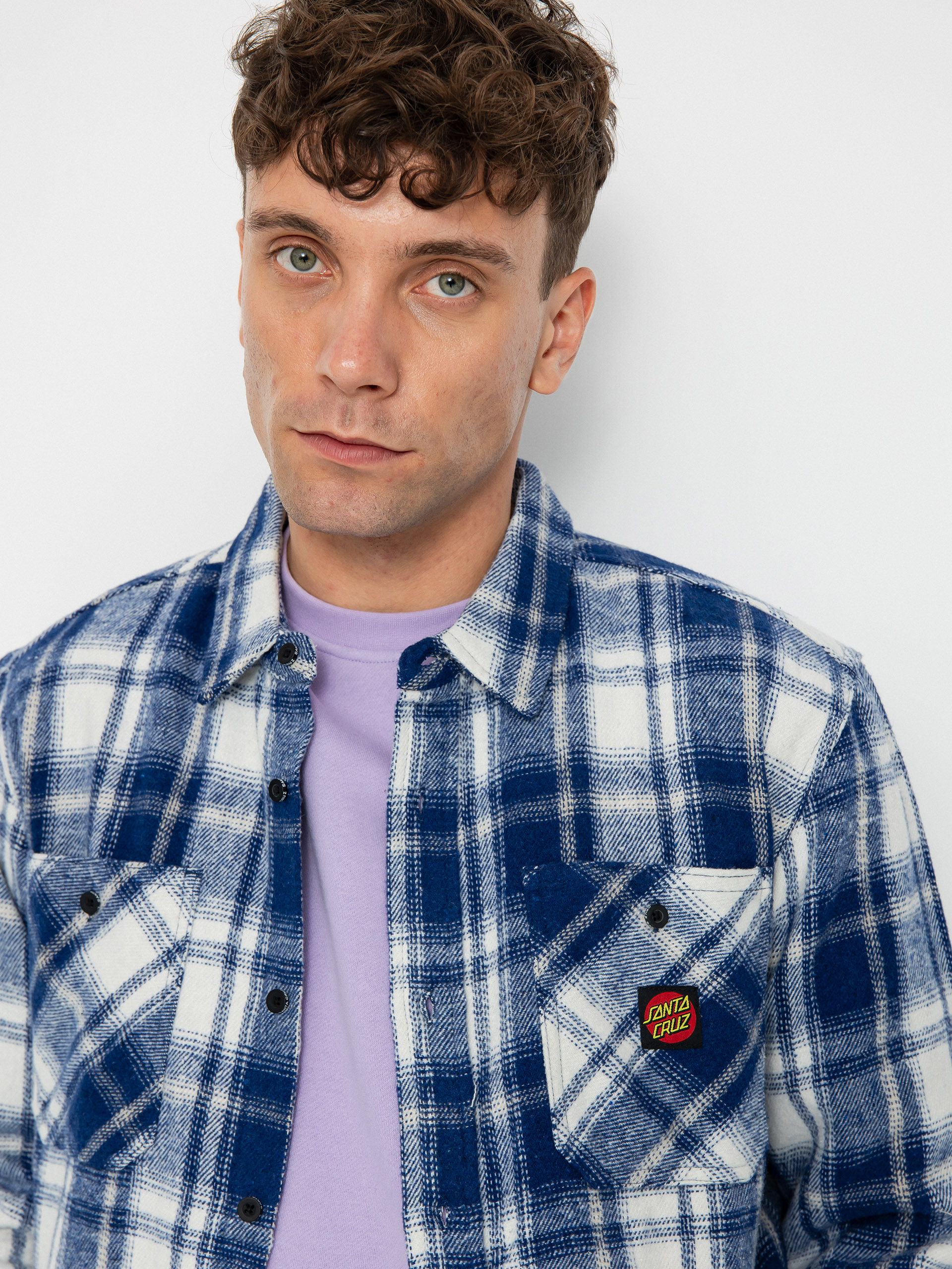 Cămașă Santa Cruz Apex (blue check)