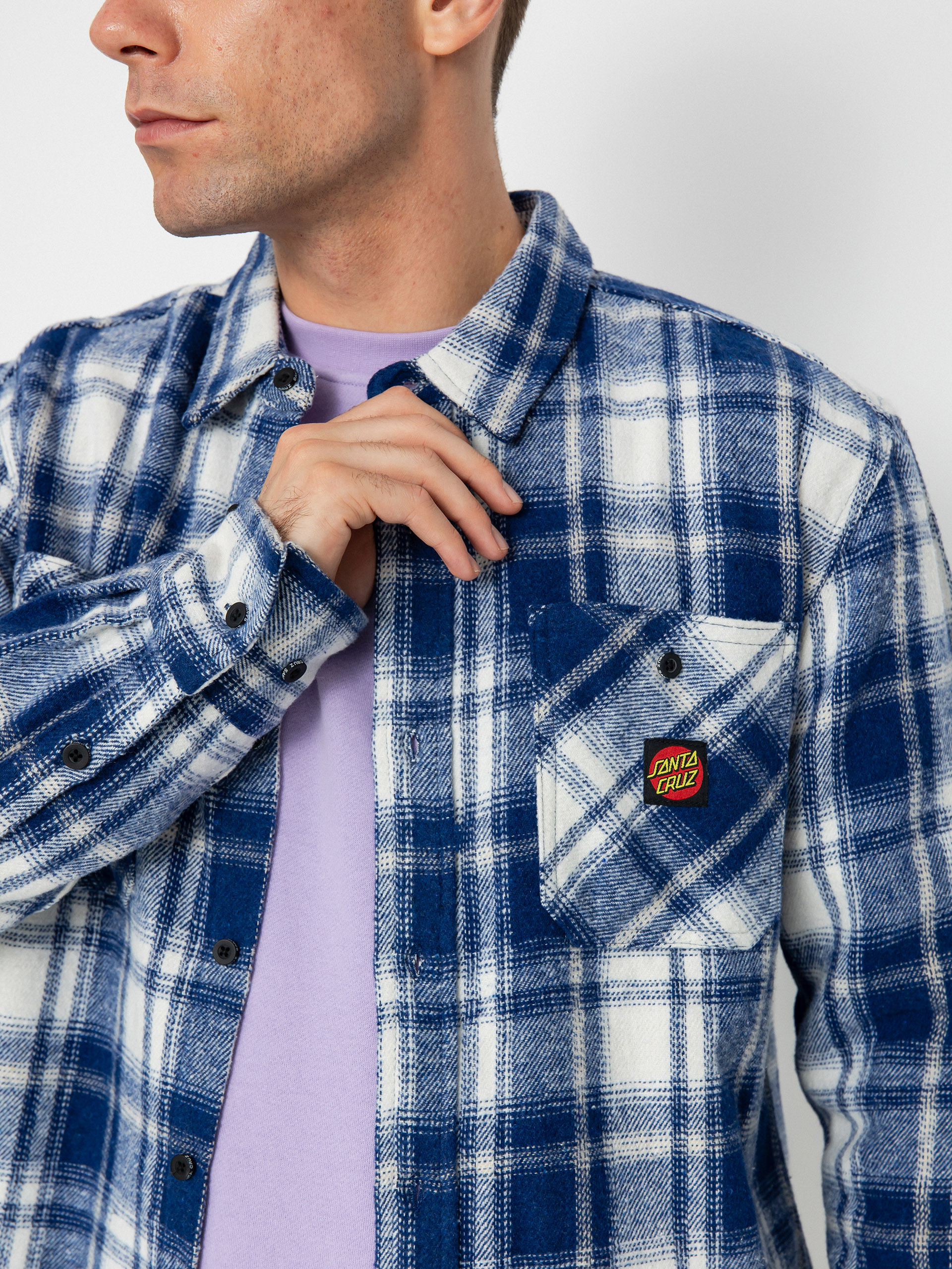 Cămașă Santa Cruz Apex (blue check)