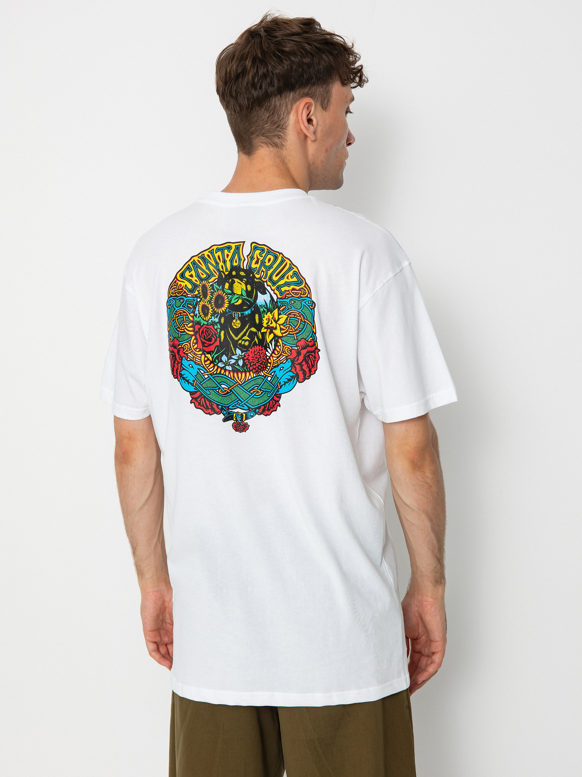Tricou Santa Cruz Dressen Mash Up Opus (white)