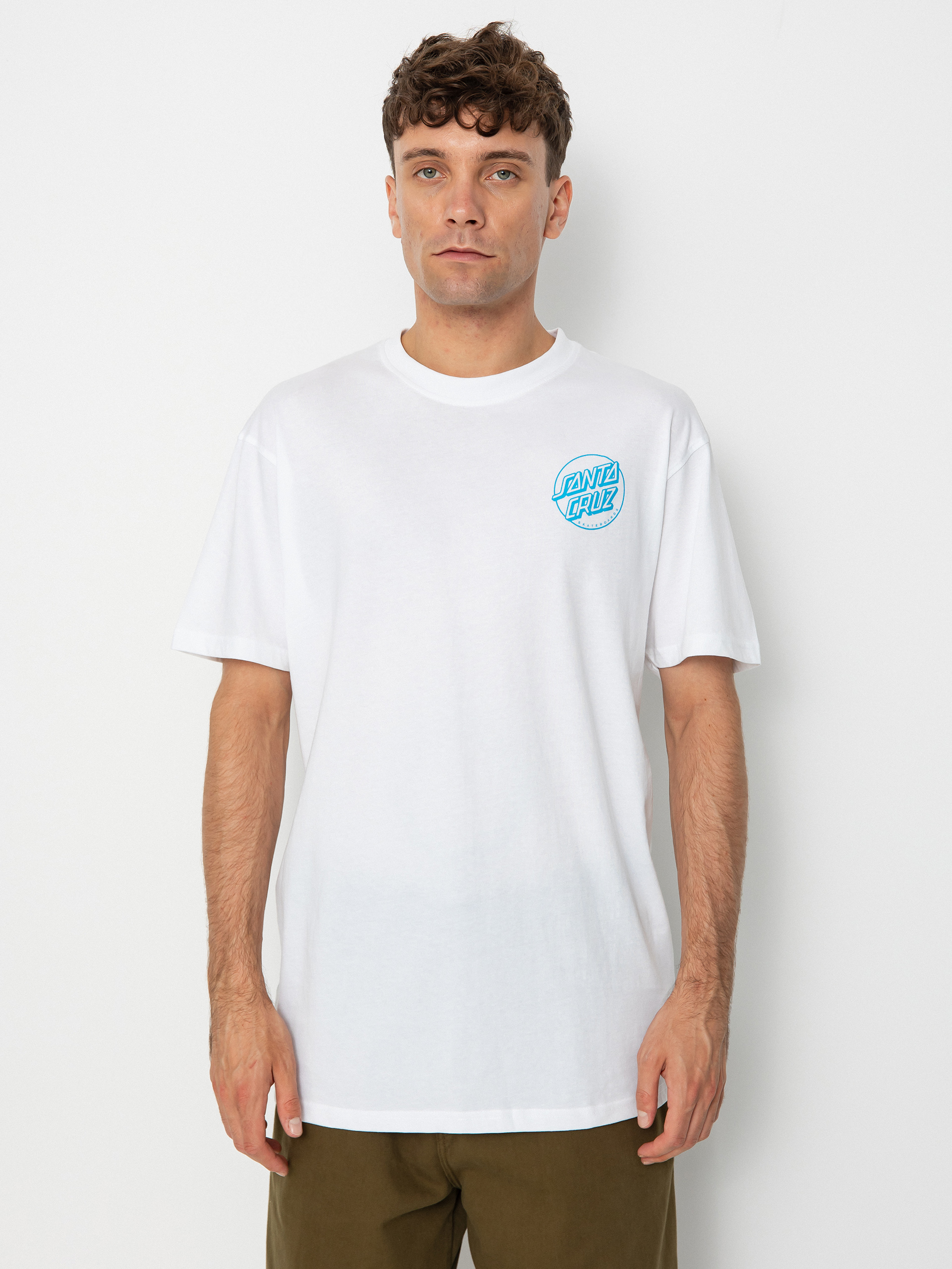 Tricou Santa Cruz Dressen Mash Up Opus (white)