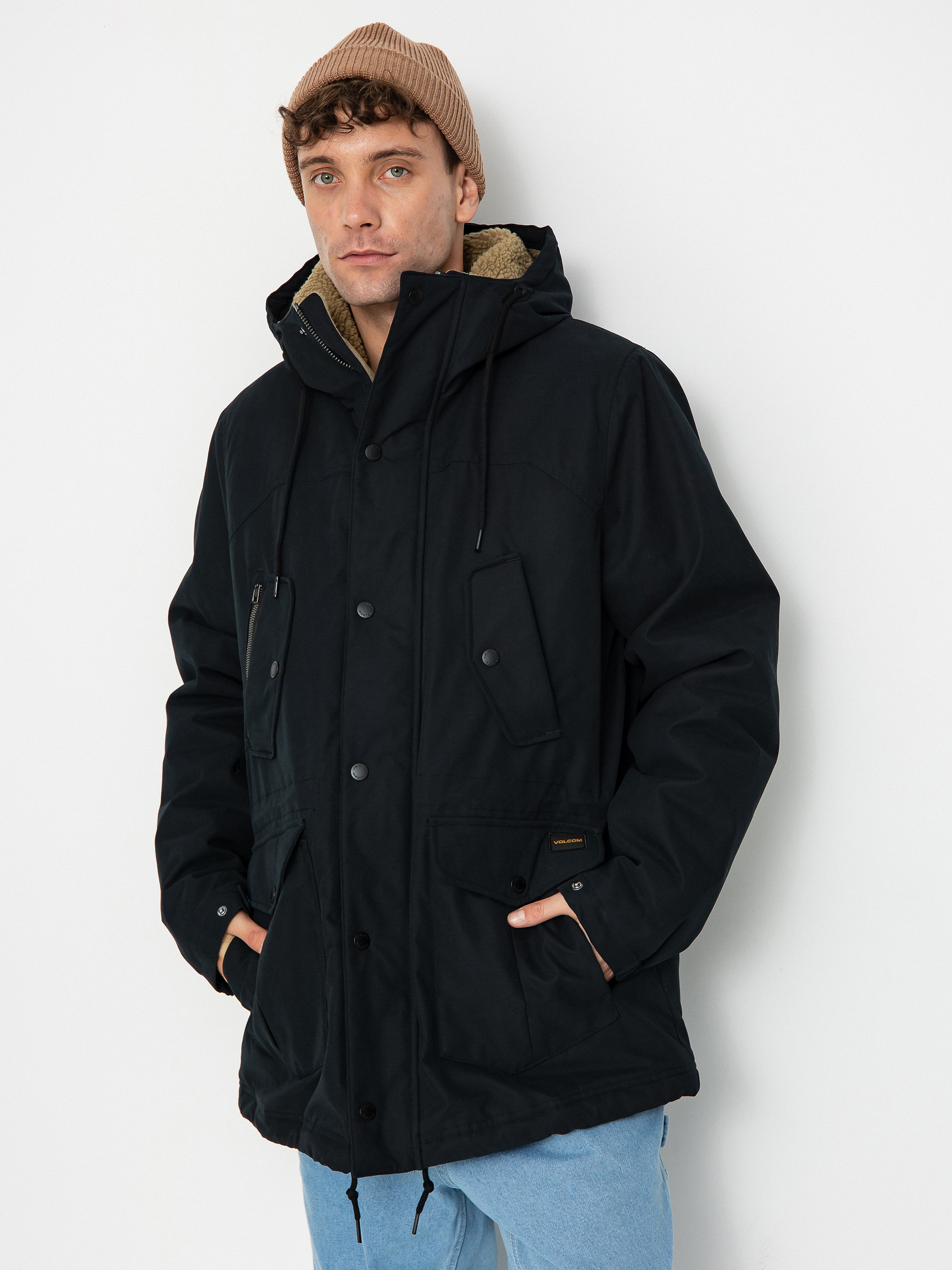 Geacu0103 Volcom Starget 5K Parka (black)