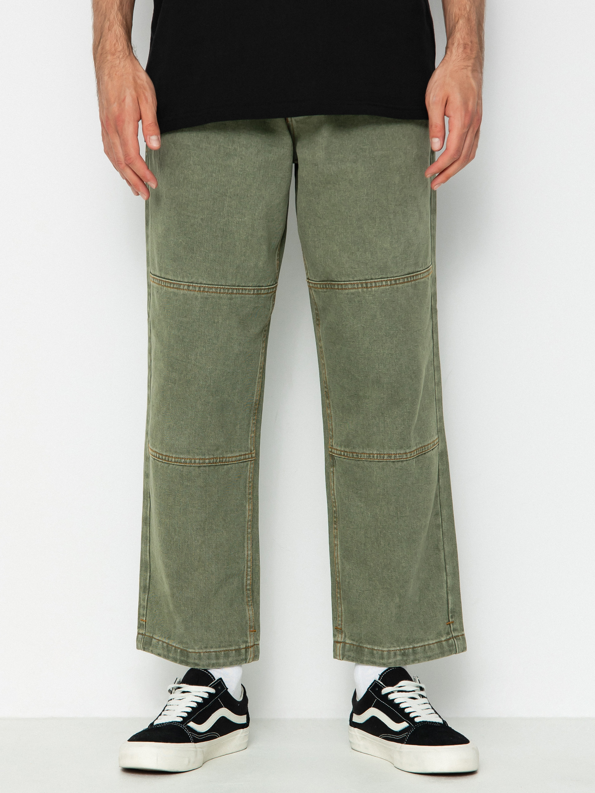 Pantaloni Santa Cruz Classic Label Panel Jean (sage)