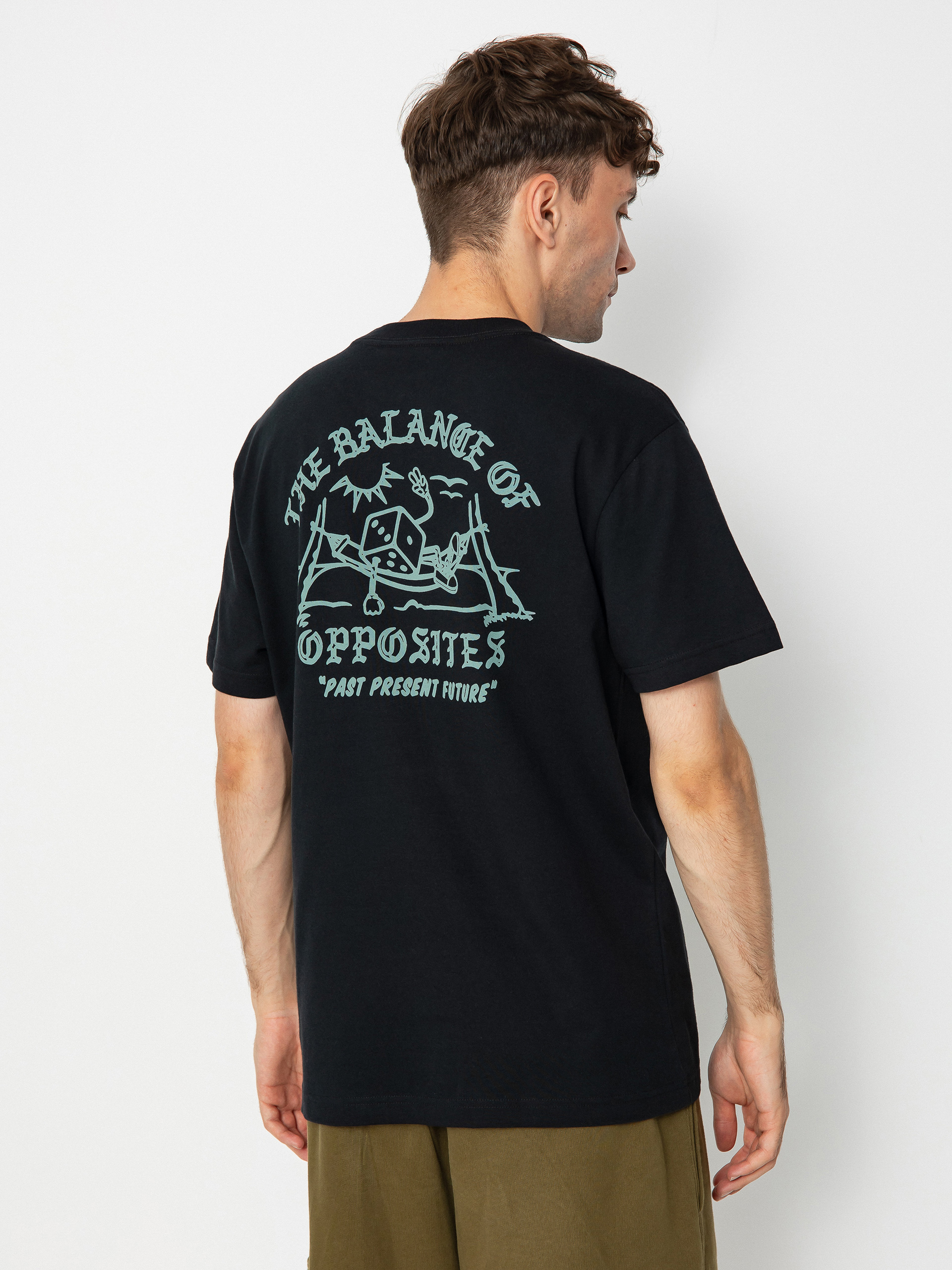Tricou RVCA Pairodice (black)