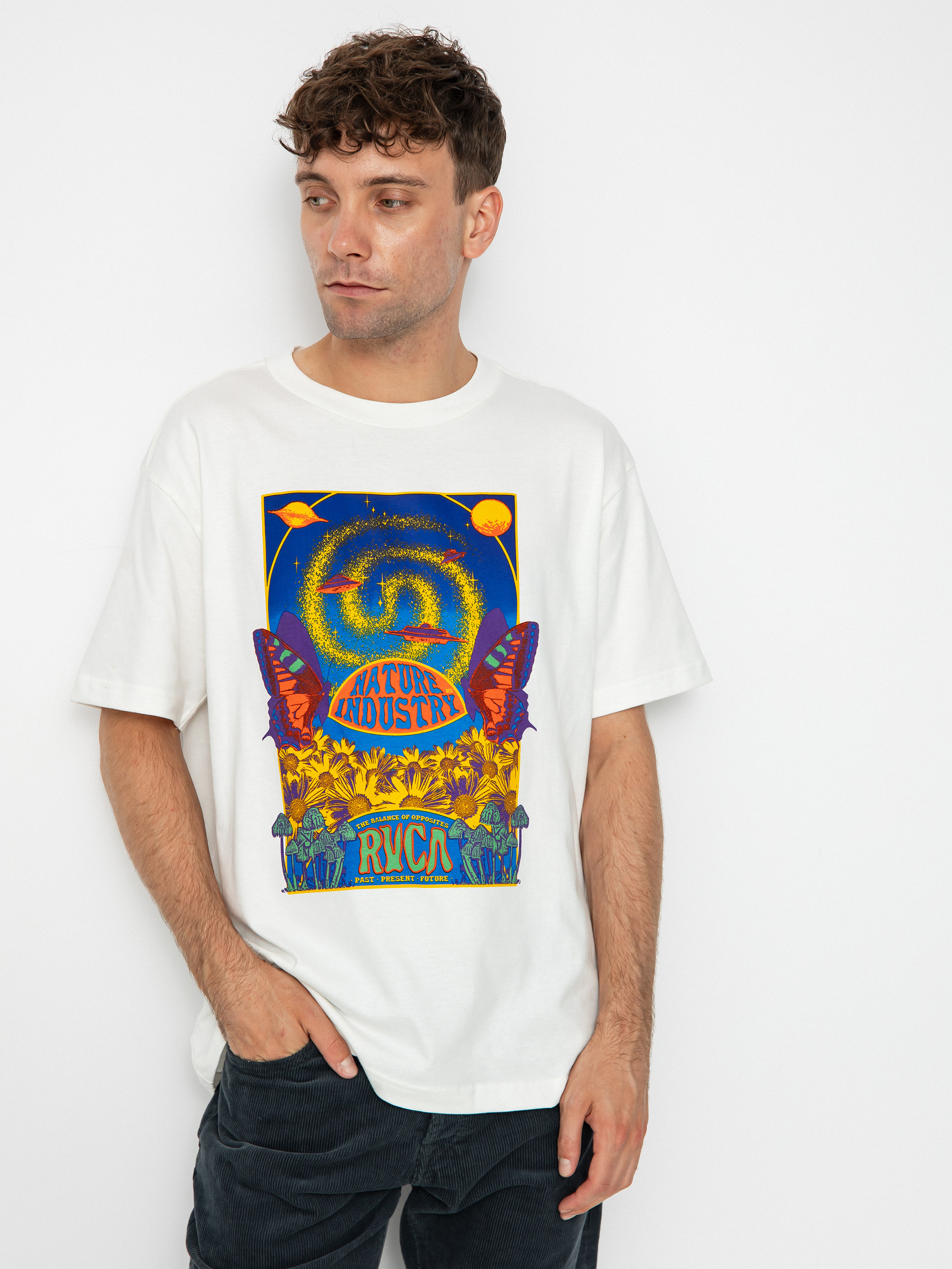 Tricou RVCA Spaced Out (salt)