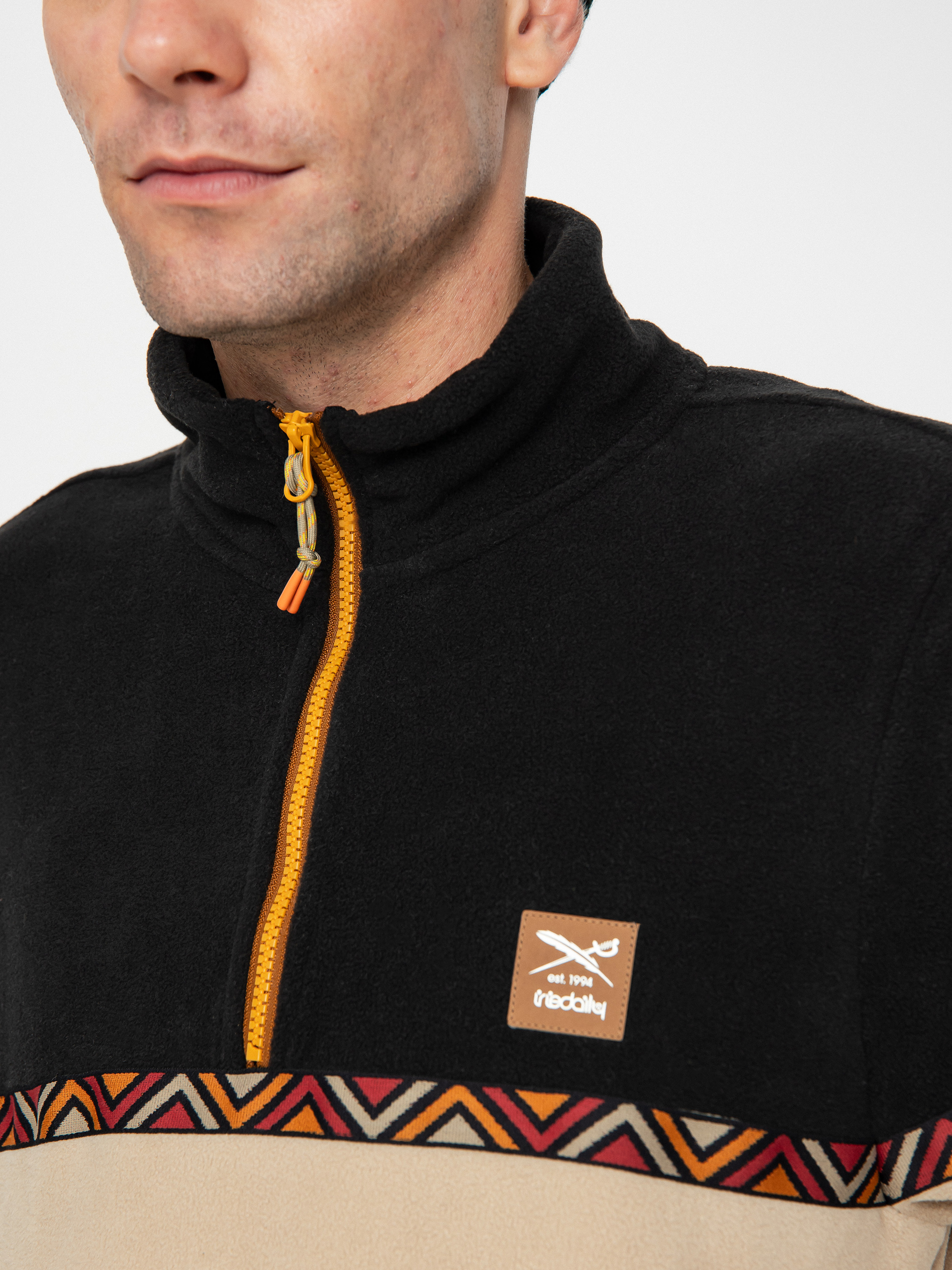 Pentru bărbați Hanorac din fleece Iriedaily Monte Noe (khaki)