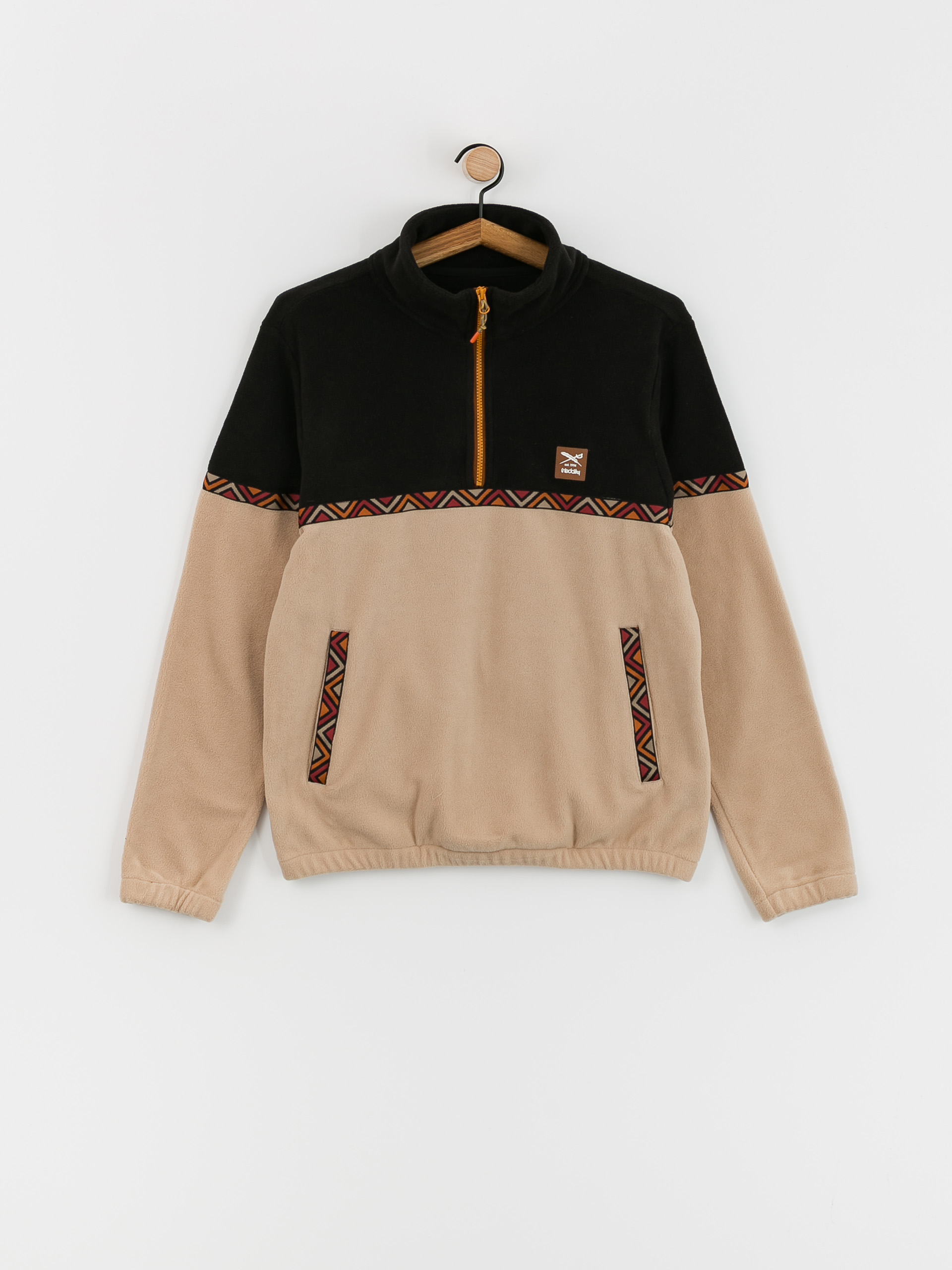 Pentru bărbați Hanorac din fleece Iriedaily Monte Noe (khaki)