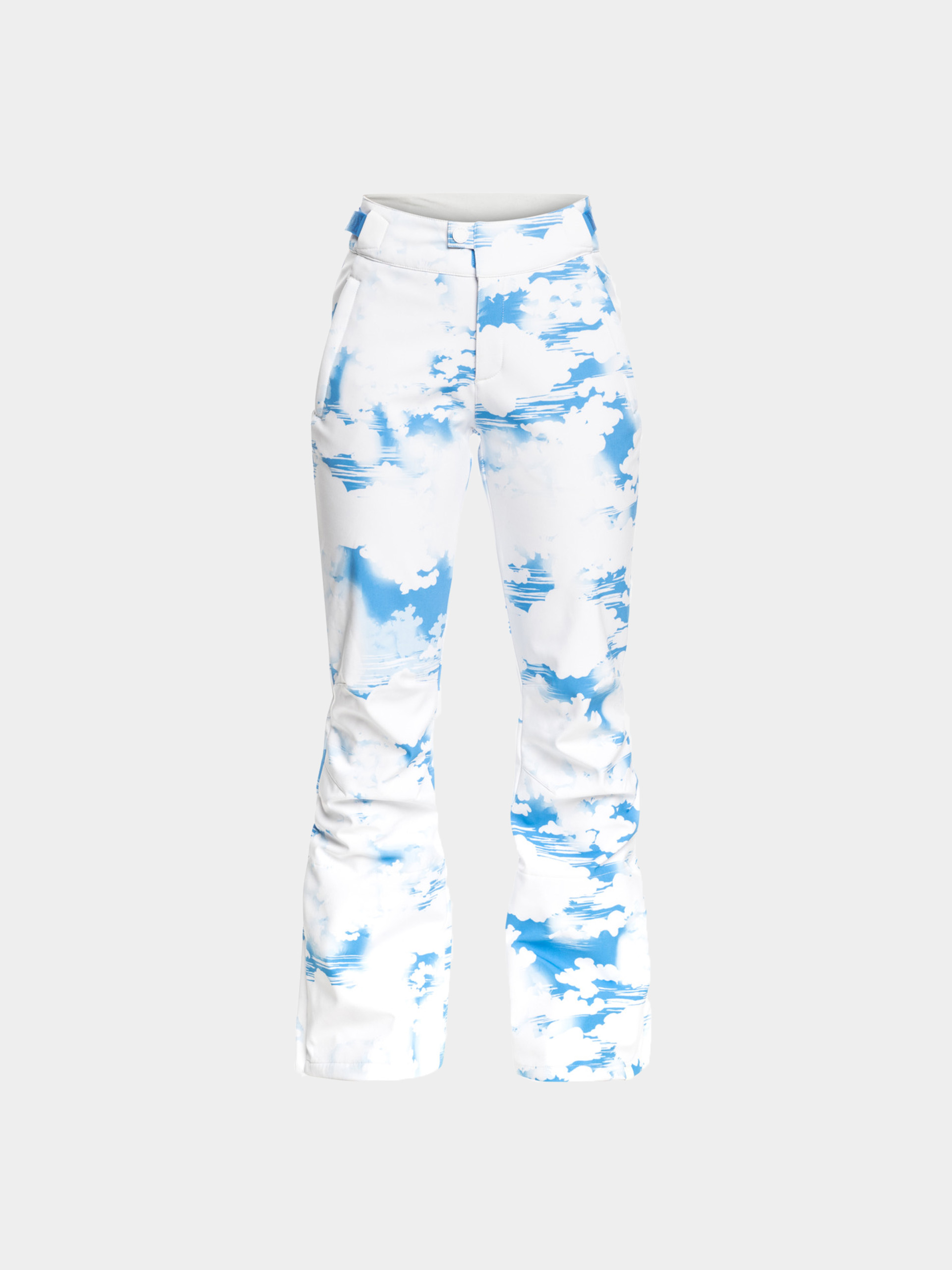 Pentru femei Pantaloni pentru snowboard Roxy Chloe Kim (azure blue clouds)
