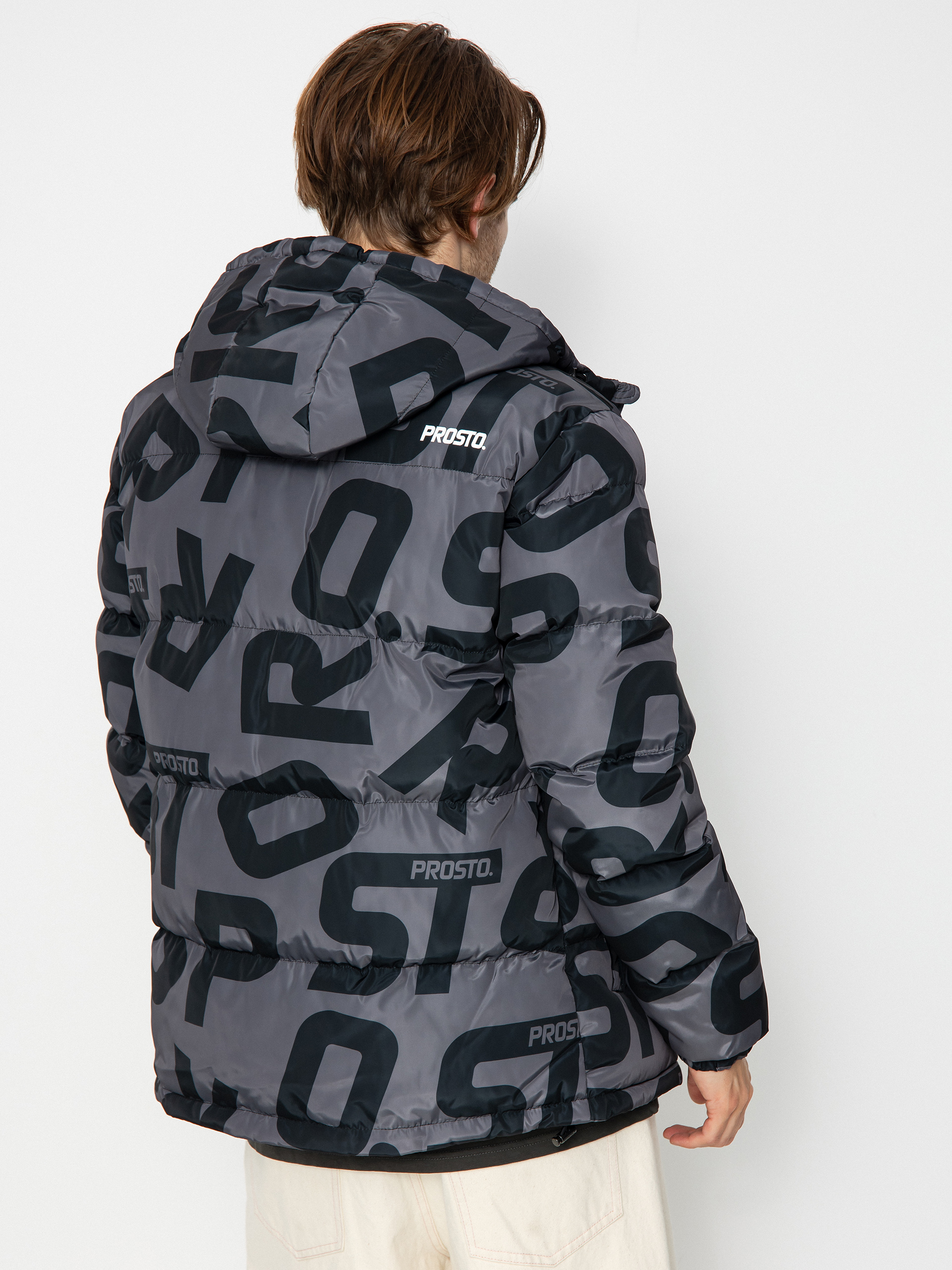 Geacă Prosto Winter Adament (pattern black)