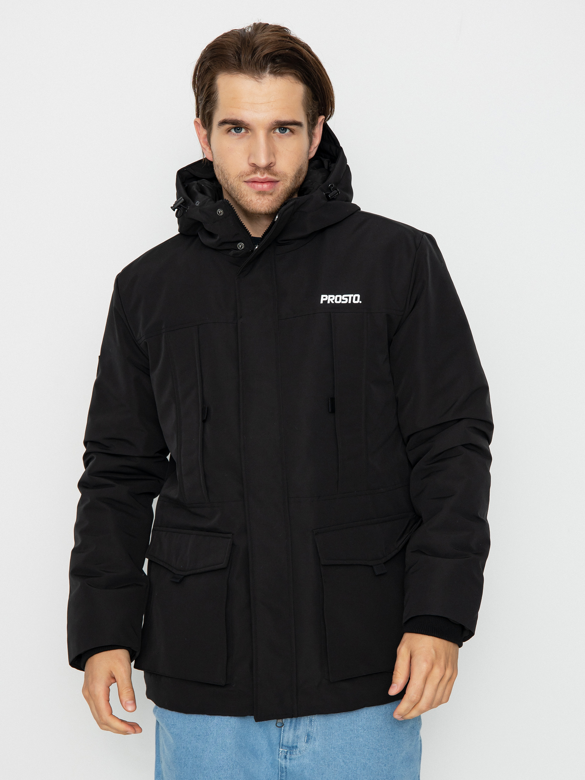 Geacă Prosto Long Jacket (black)