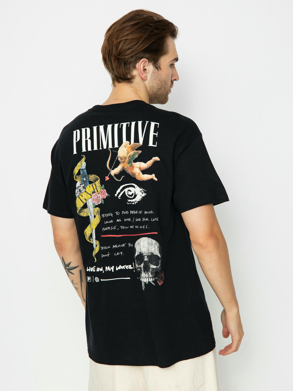 Tricou Primitive Dont Cry (black)