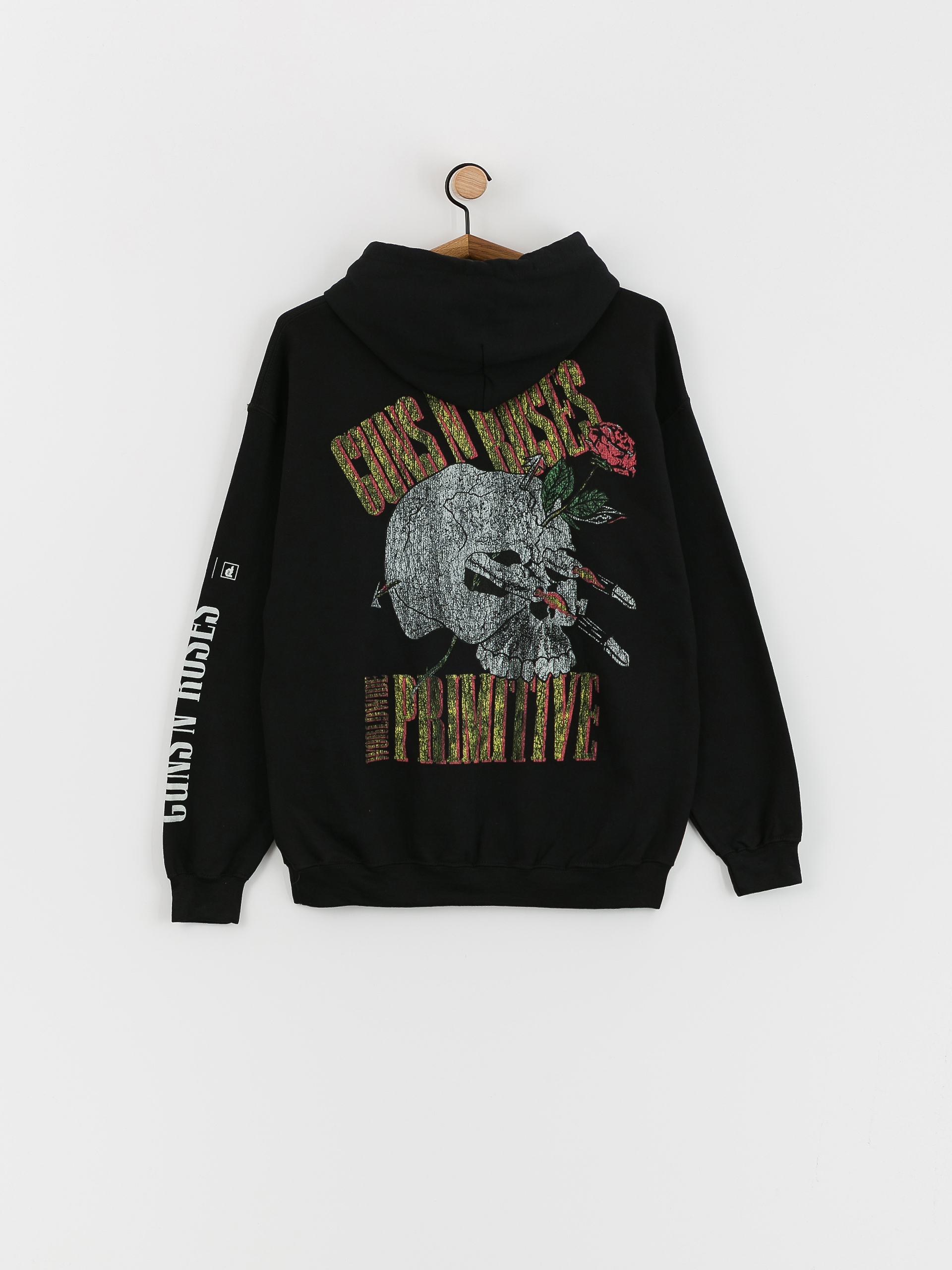 Hanorac cu glugă Primitive X Guns N' Roses Nightrain HD (black)