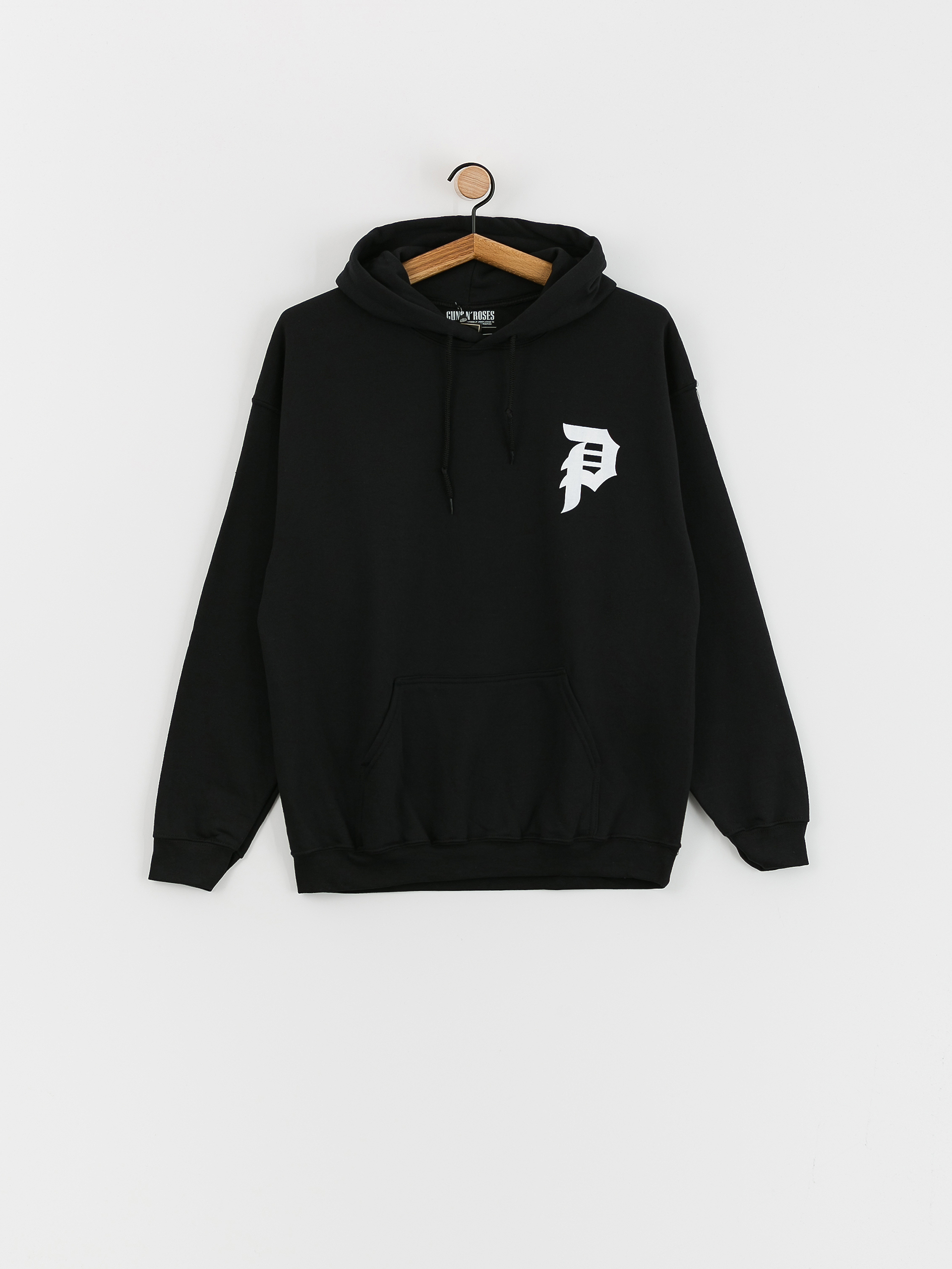 Hanorac cu glugă Primitive X Guns N' Roses Cross HD (black)