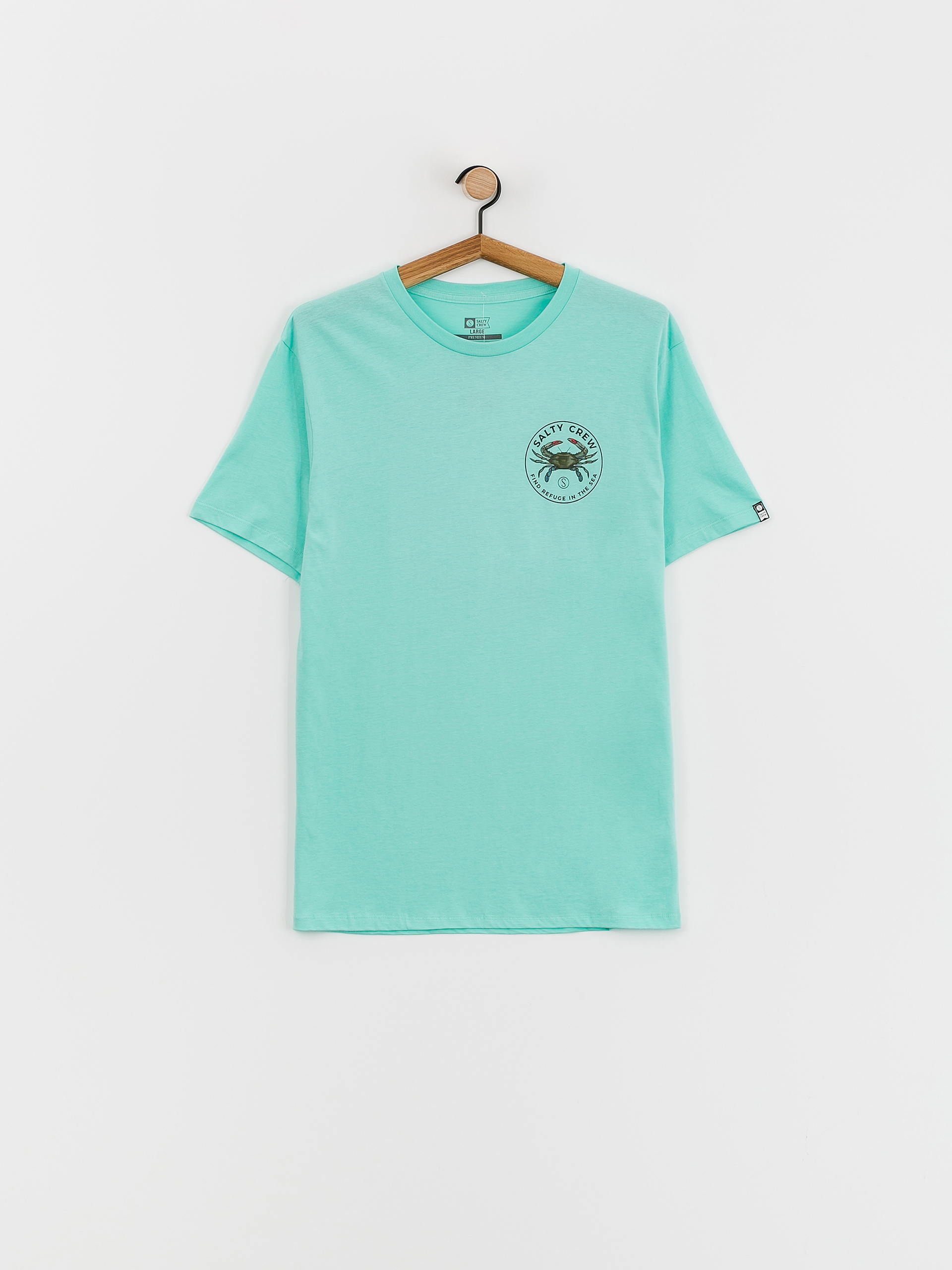 Tricou Salty Crew Blue Crabber Premium (sea foam)