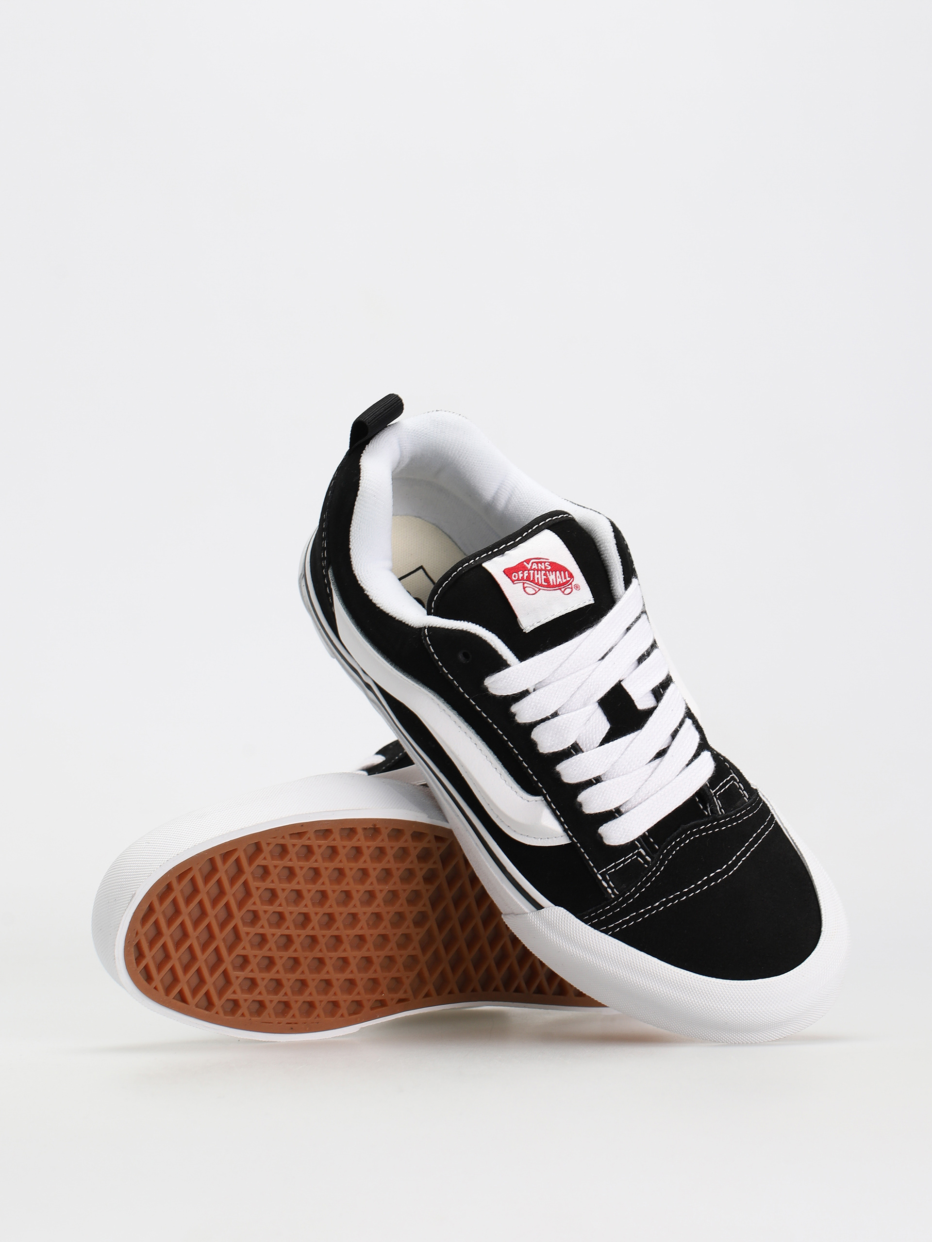 Pantofi Vans Knu Skool - alb (black/true white)