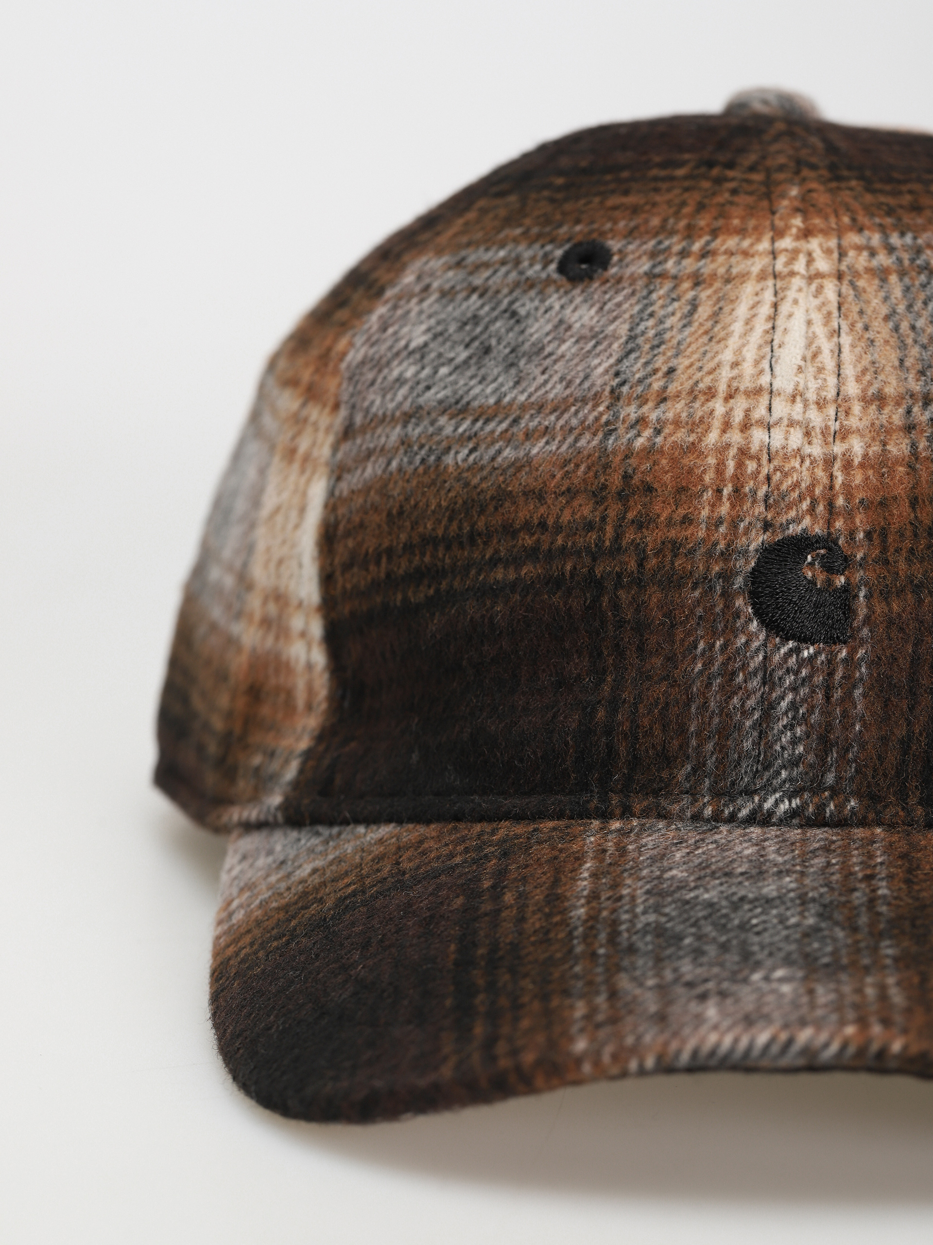 Șapcă Carhartt WIP Moreau (moreau check deep h brown/black)