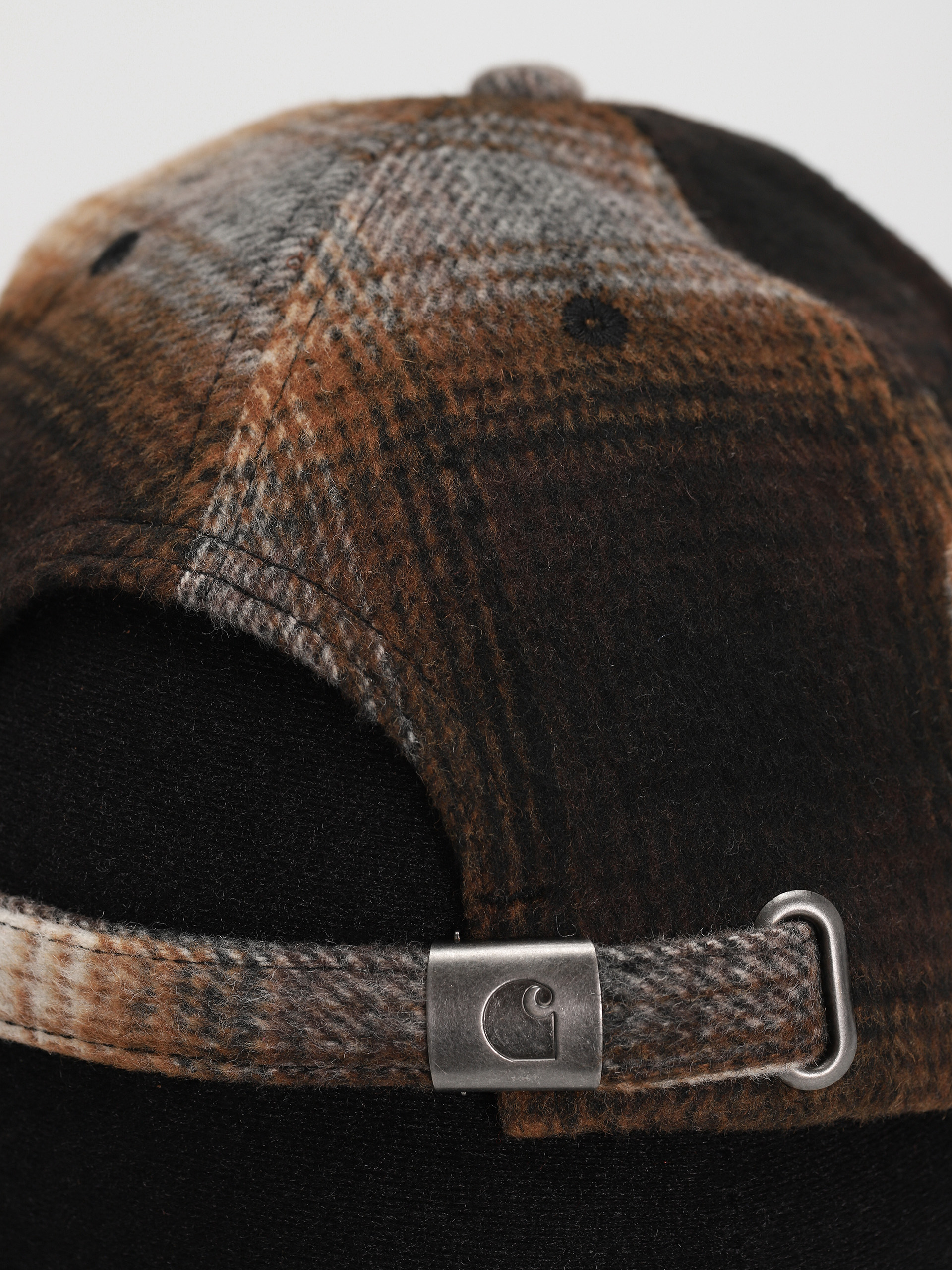 Șapcă Carhartt WIP Moreau (moreau check deep h brown/black)