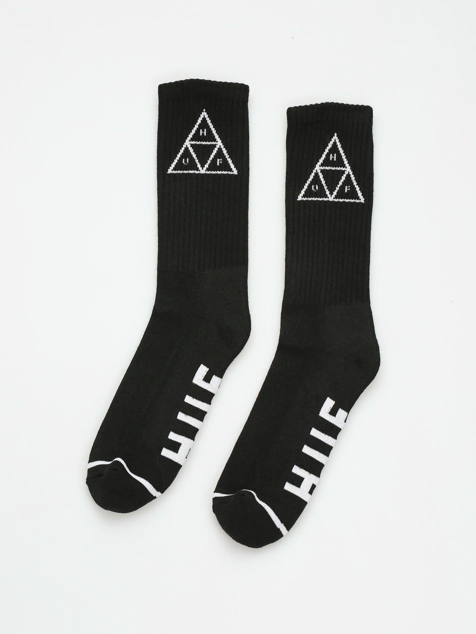 Șosete HUF Triple Triangle Crew (black)