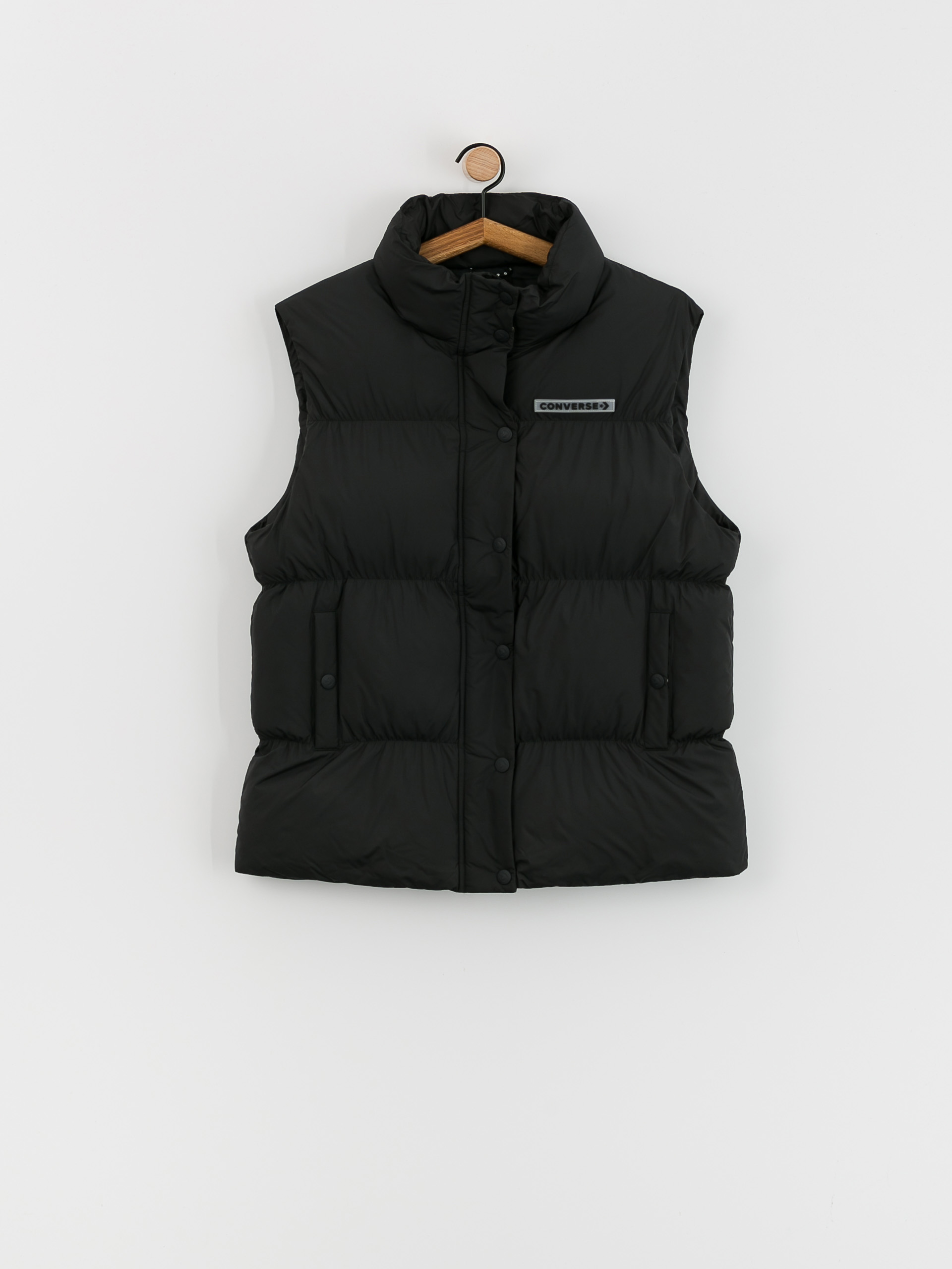 Vestă Converse Synthetic Super Puffer Wmn (black)