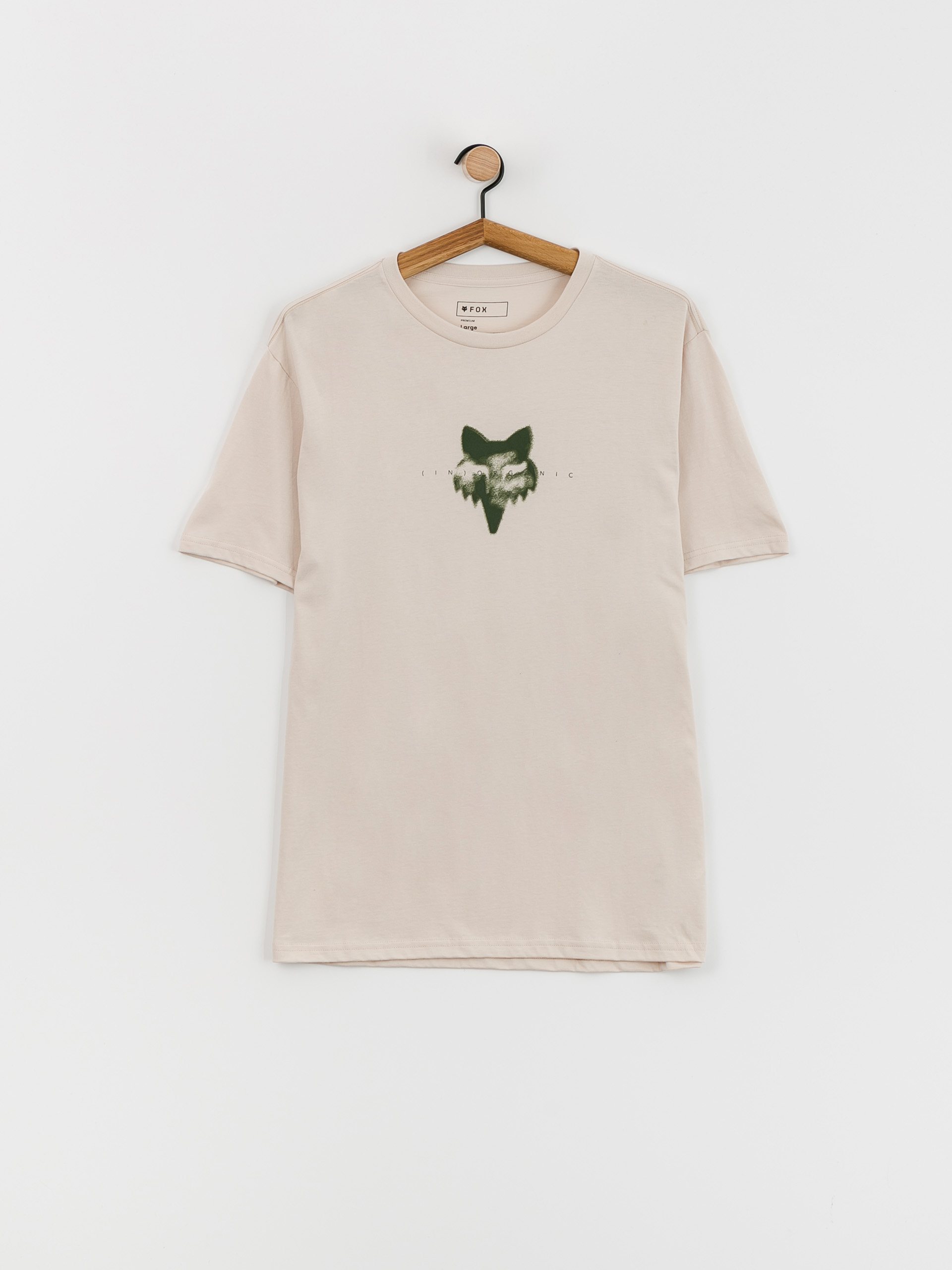 Tricou Fox Inorganic (vintage/white)