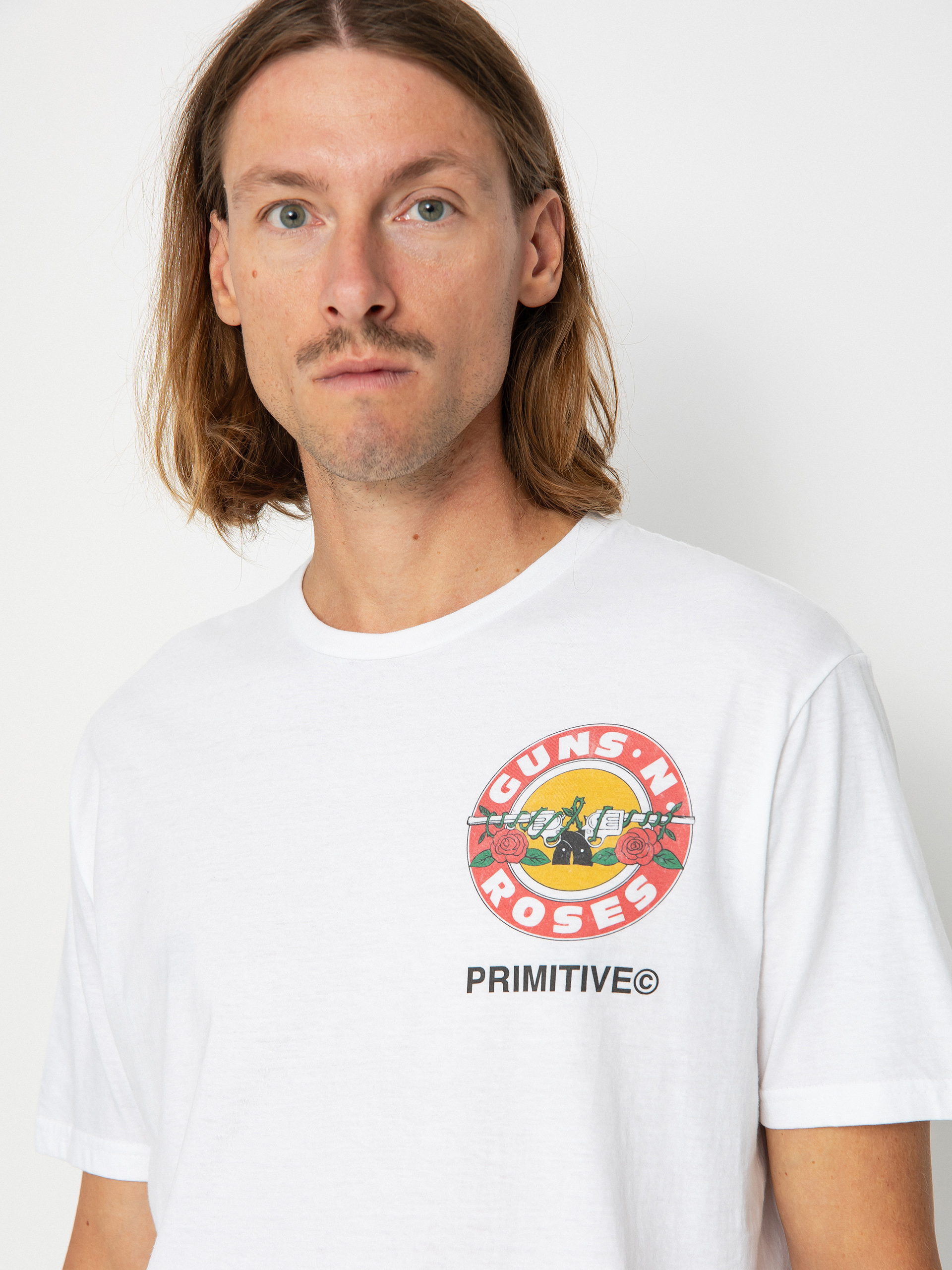 Tricou Primitive X Guns N' Roses Next Door (white)