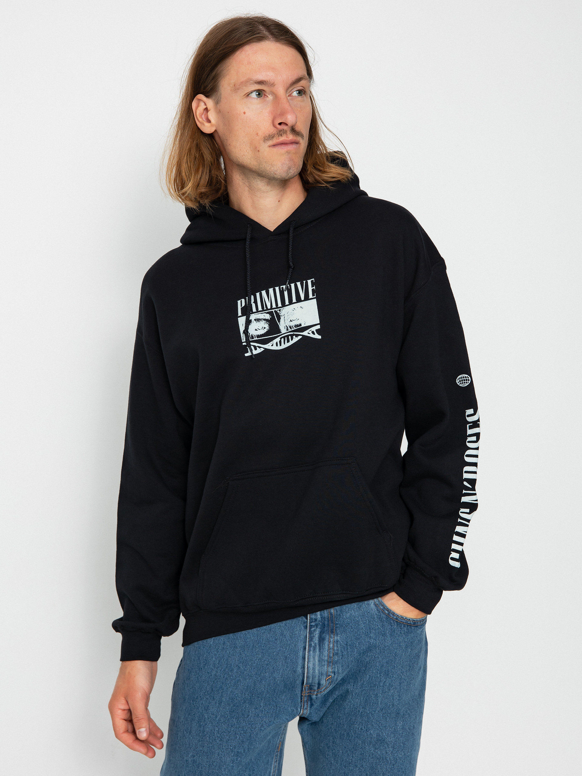 Hanorac cu glugă Primitive X Guns N' Roses Nightrain HD (black)