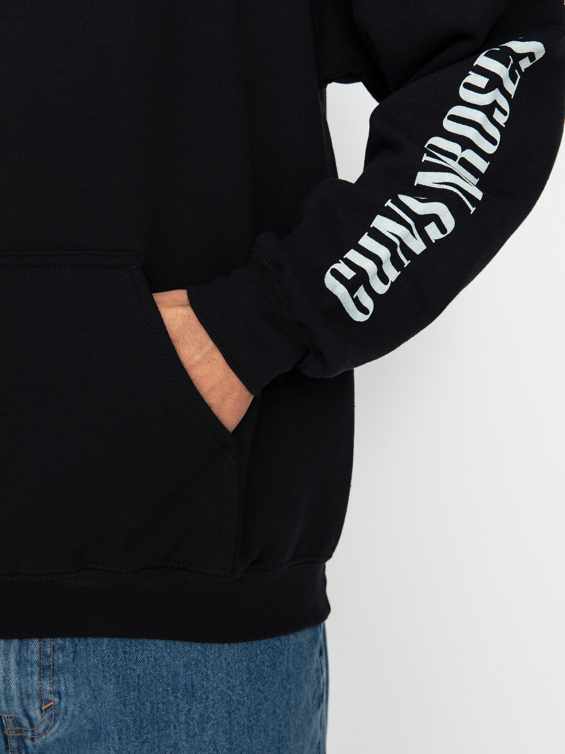 Hanorac cu glugă Primitive X Guns N' Roses Nightrain HD (black)