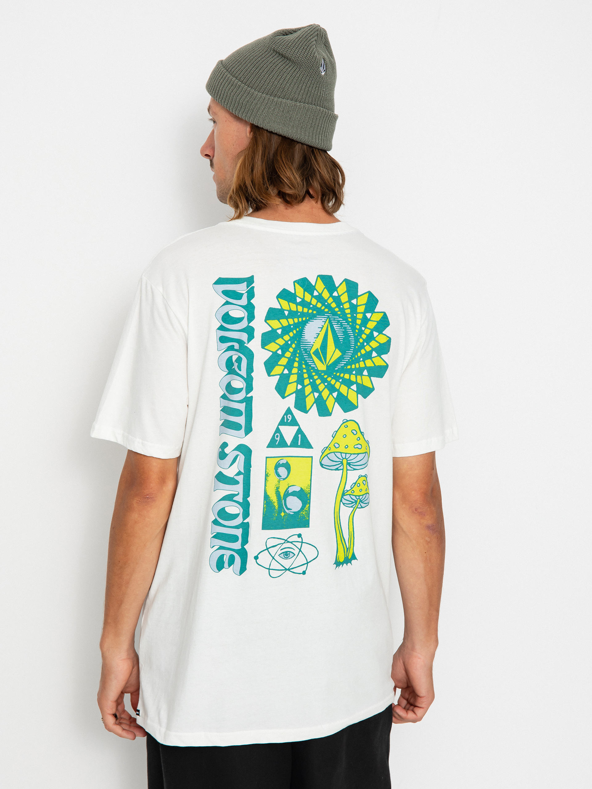 Tricou Volcom Fty Molchat (off white)