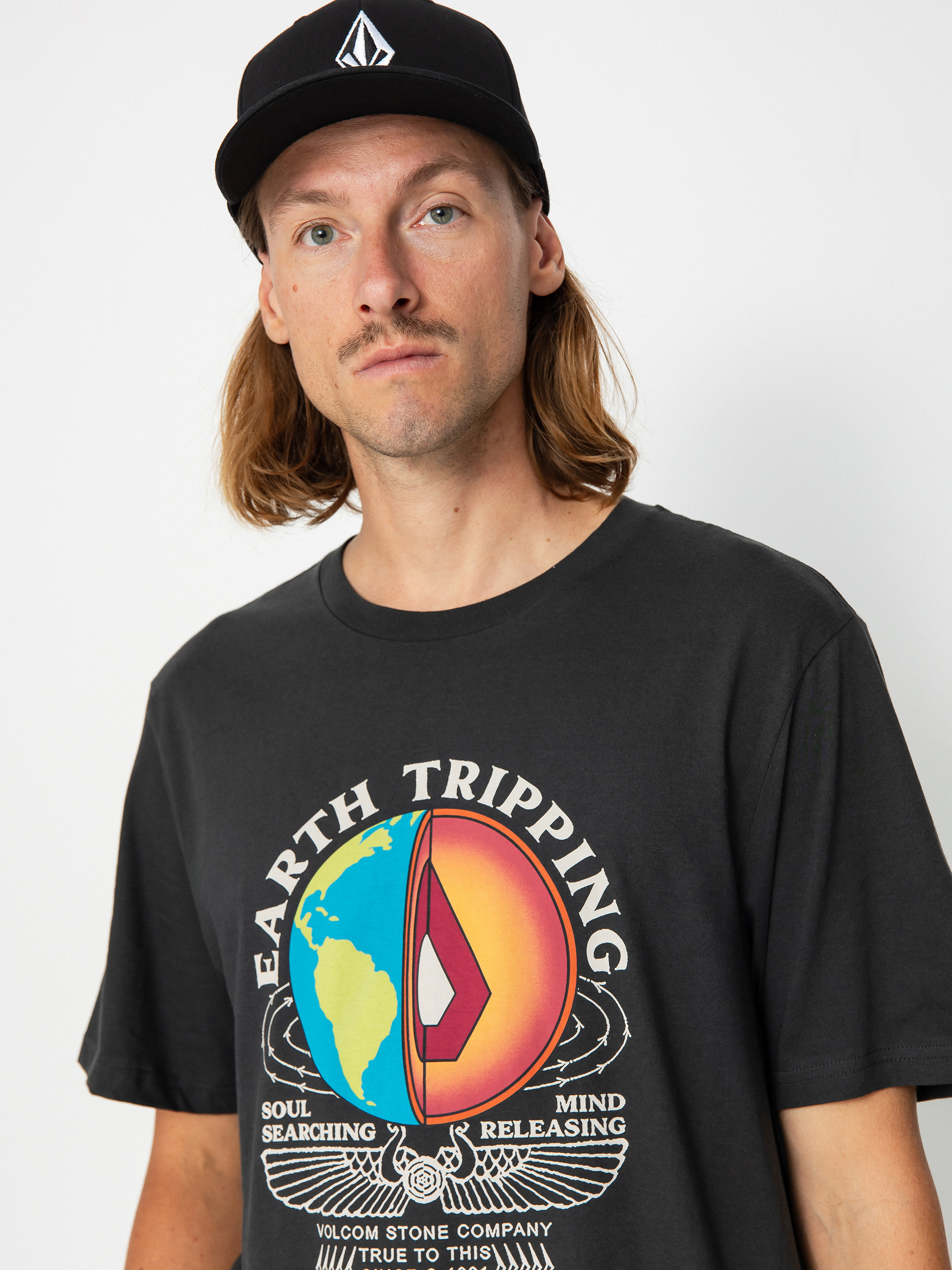 Tricou Volcom Fty Section (stealth)