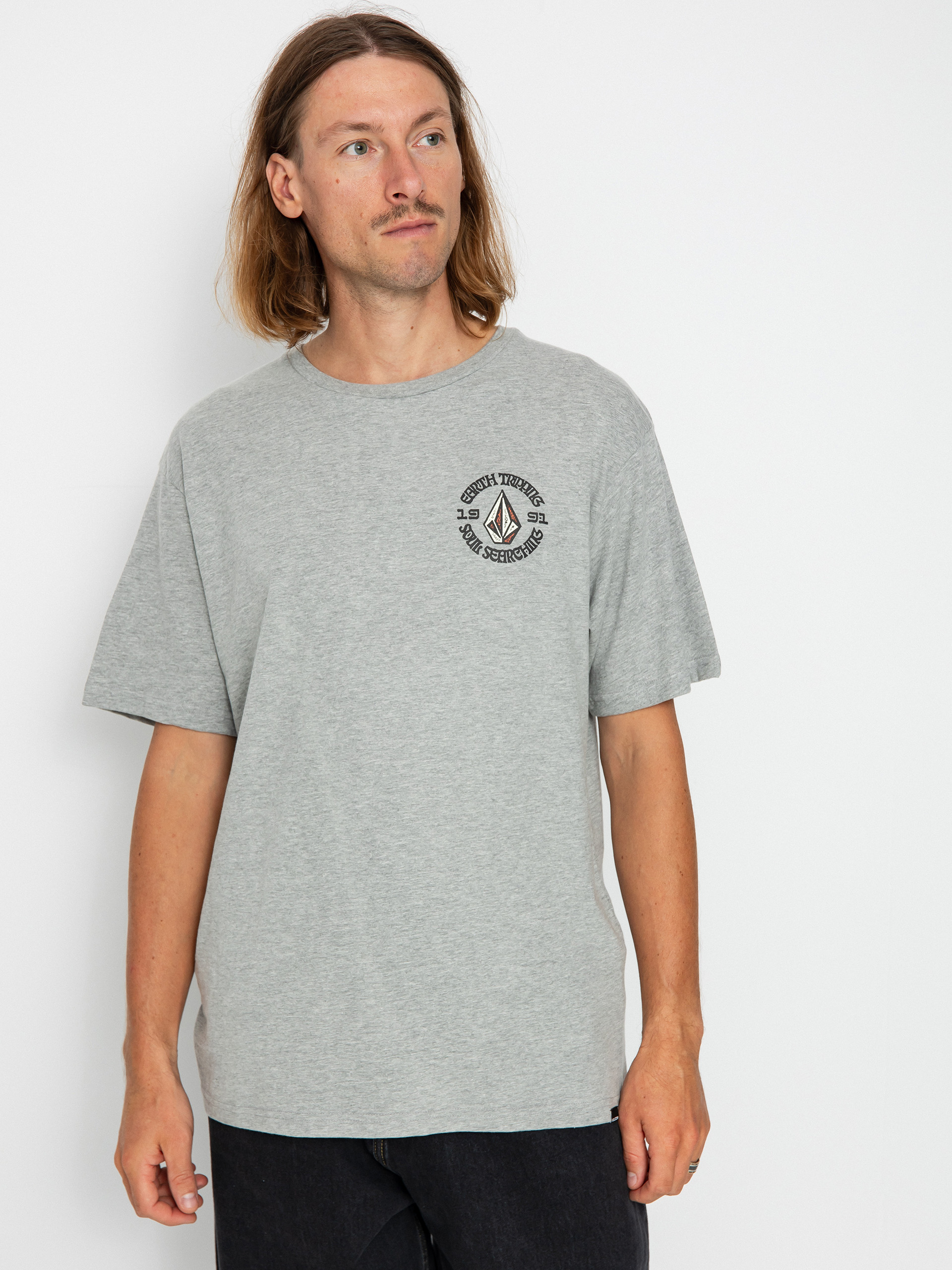 Tricou Volcom Fried Hth (heather grey)