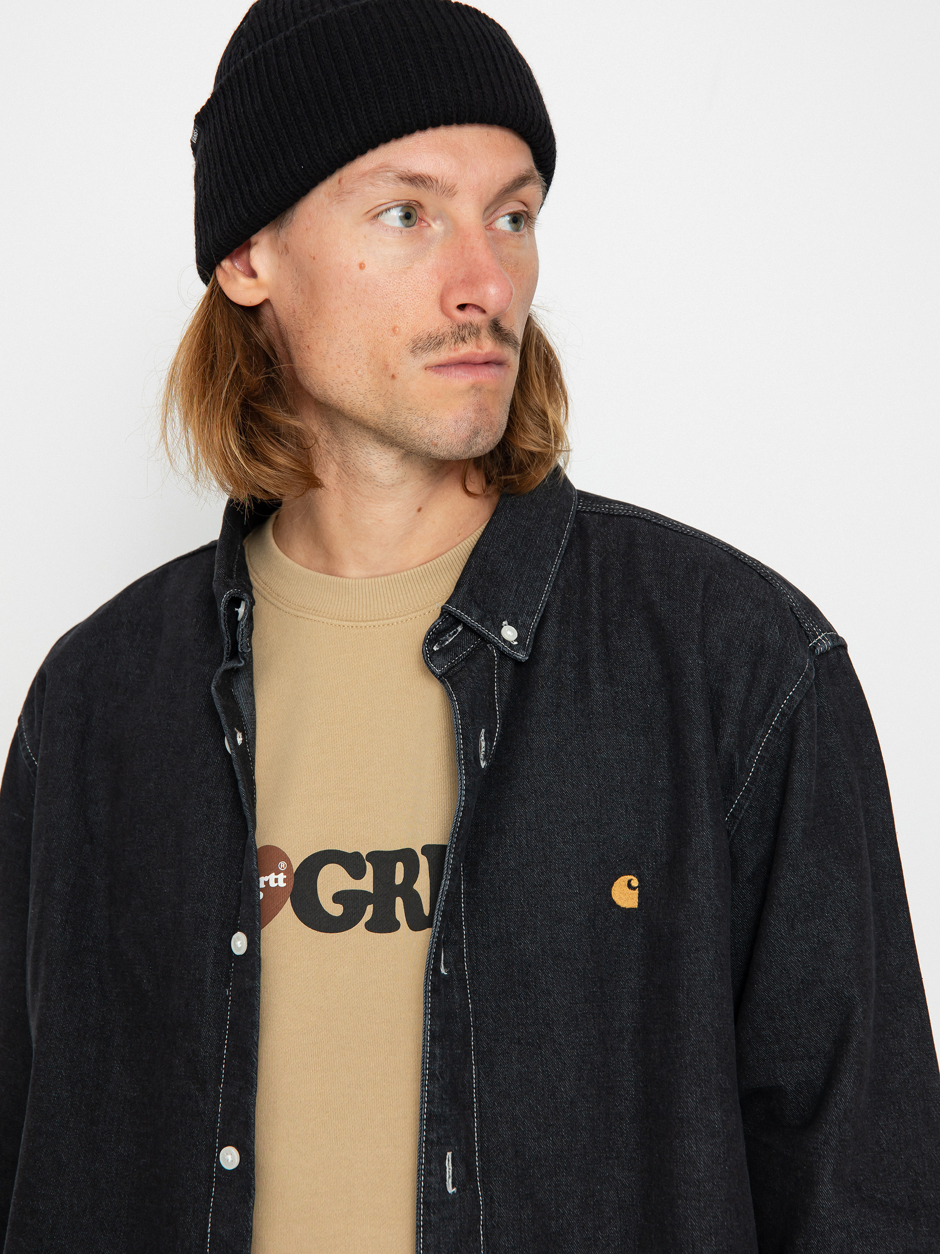 Cămașă Carhartt WIP Weldon (black)
