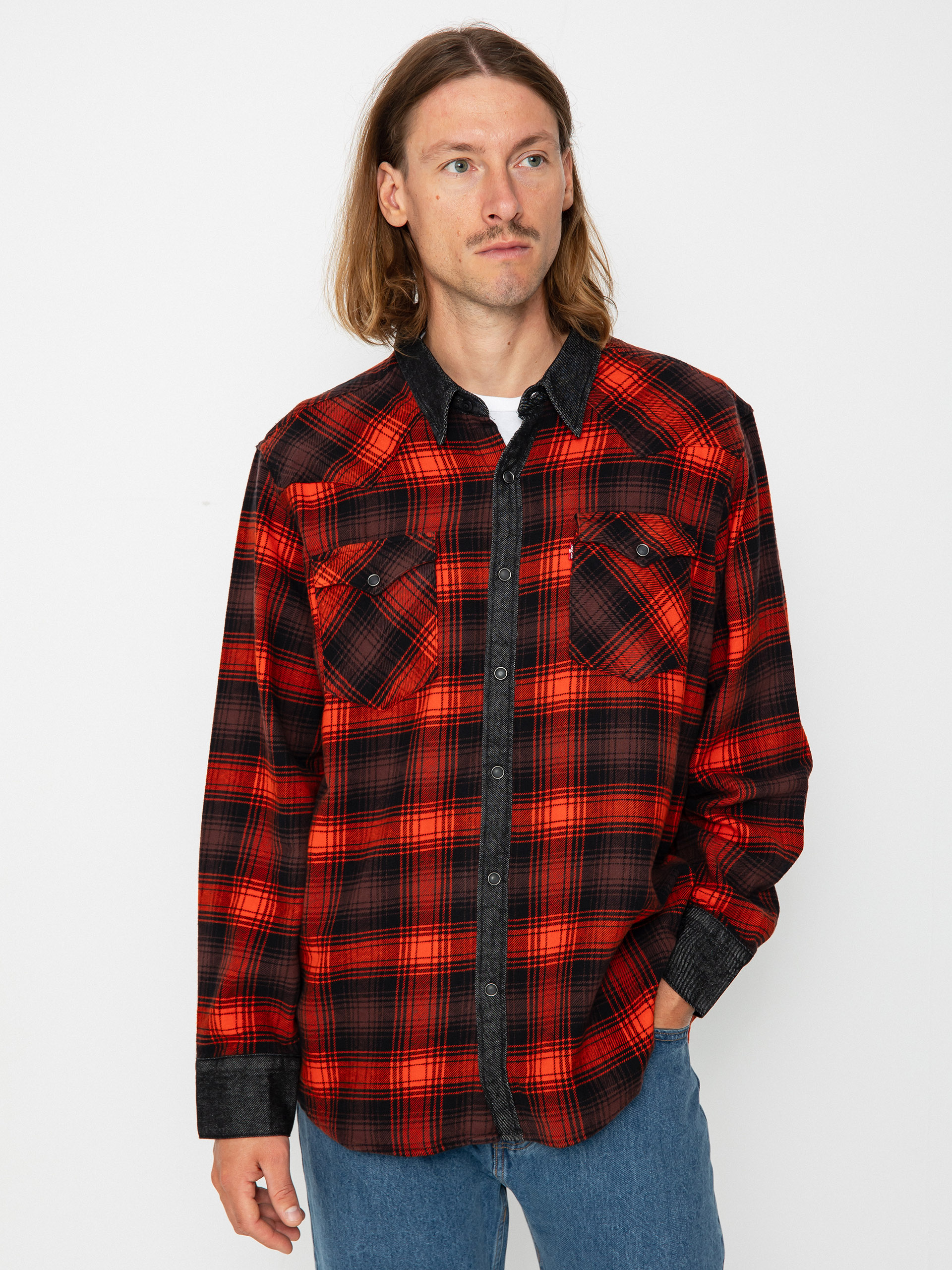 Cămașă Levi's® Barstow Western Standard (red plaid)