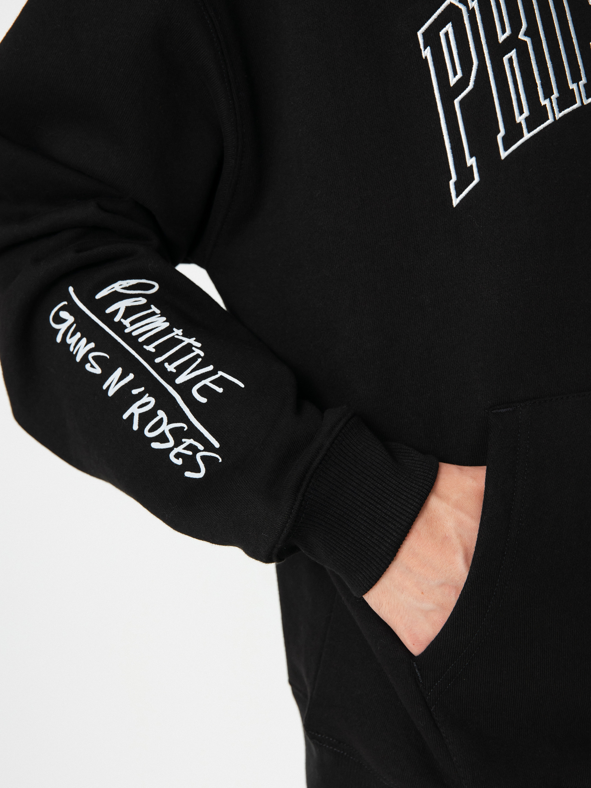 Hanorac cu glugă Primitive X Guns N' Roses Estranged HD (black)