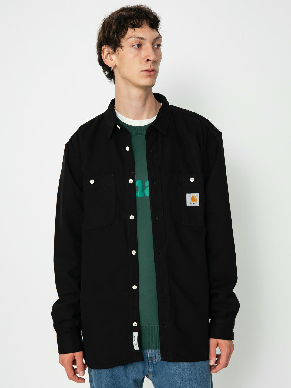 Cămașă Carhartt WIP Clink (black)