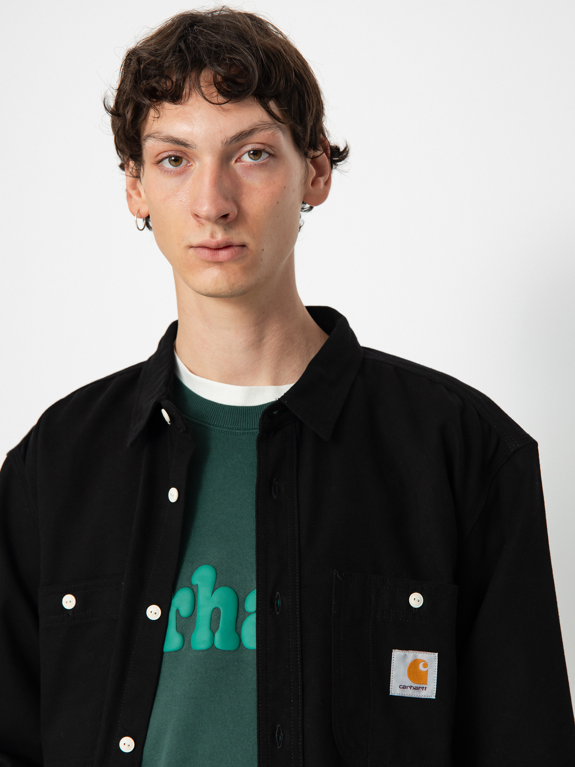 Cămașă Carhartt WIP Clink (black)