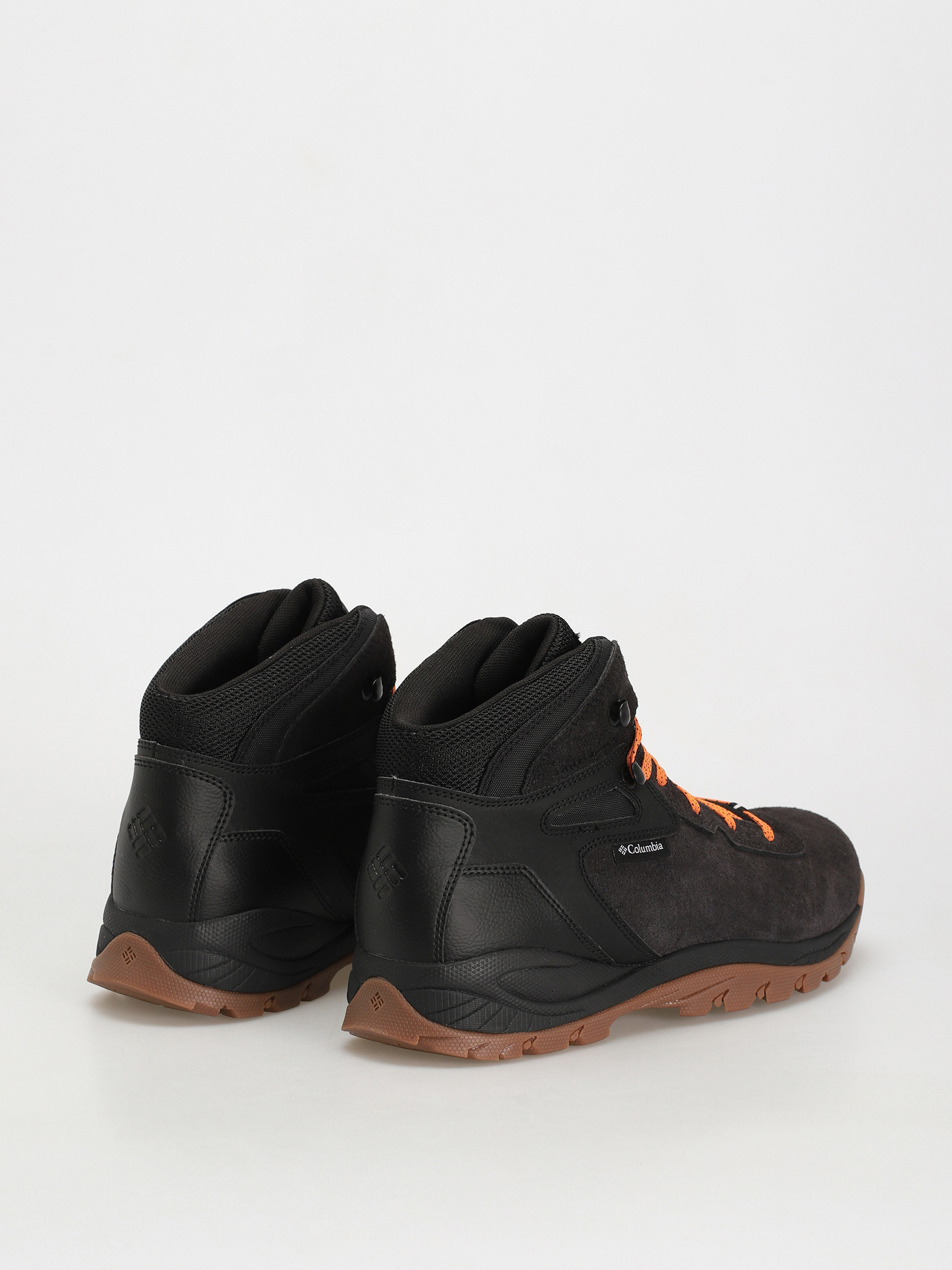 Pantofi Columbia Newton Ridge Bc (black/bright orange)