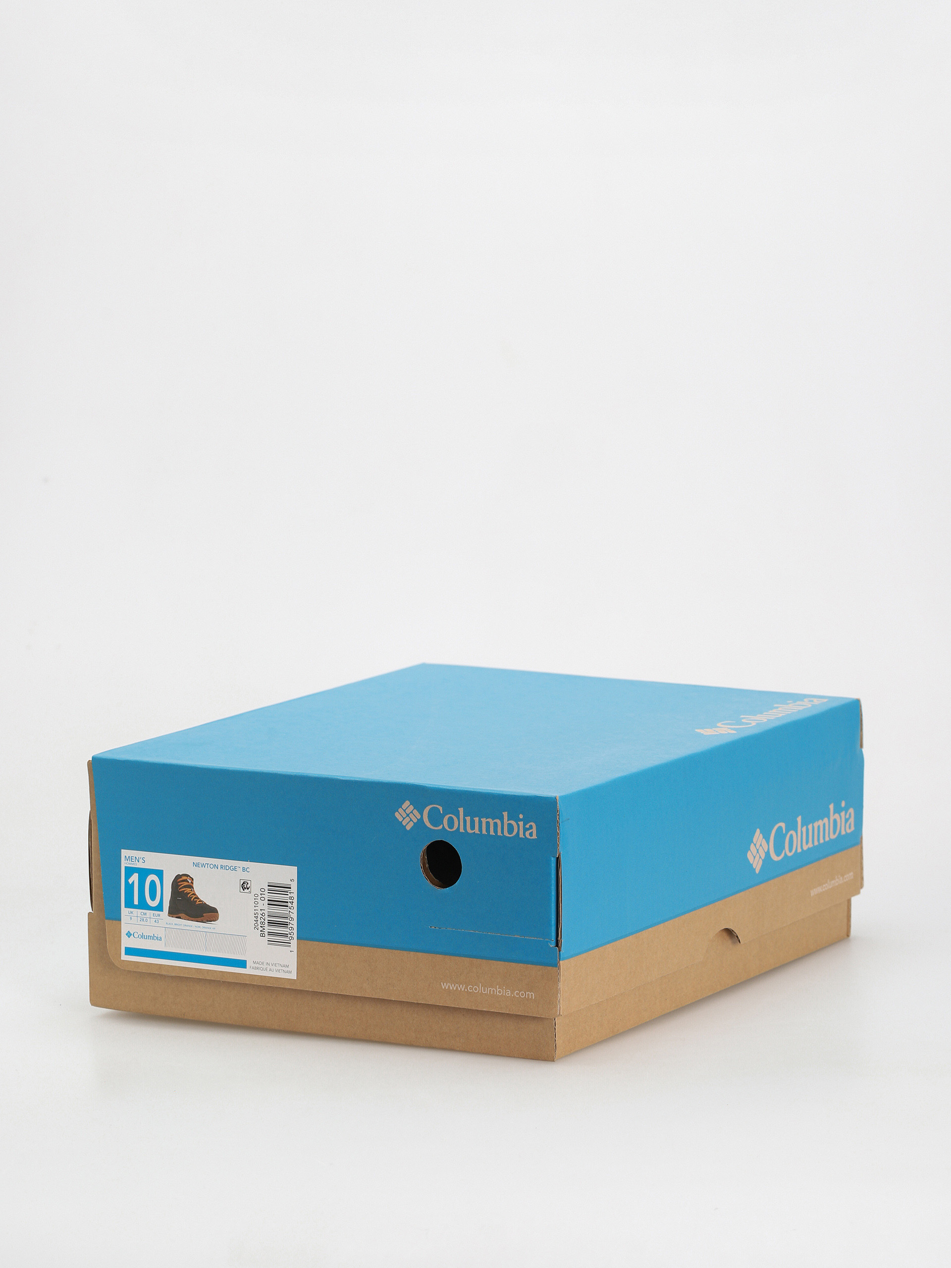 Pantofi Columbia Newton Ridge Bc (black/bright orange)